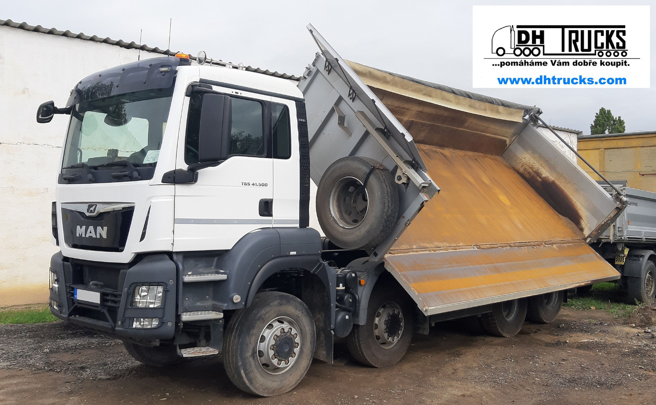 MAN TGS 41.500 8x6 BB MEILLER S3 BORDMATIC / TAŽNÉ * AHK 36.000 kg / souprava * Zug 60.000 kg - Savivartis sunkvežimis: foto 1 MAN TGS 41.500 8x6 BB MEILLER S3 BORDMATIC / TAŽNÉ * AHK 36.000 kg / souprava * Zug 60.000 kg - Savivartis sunkvežimis: foto 1