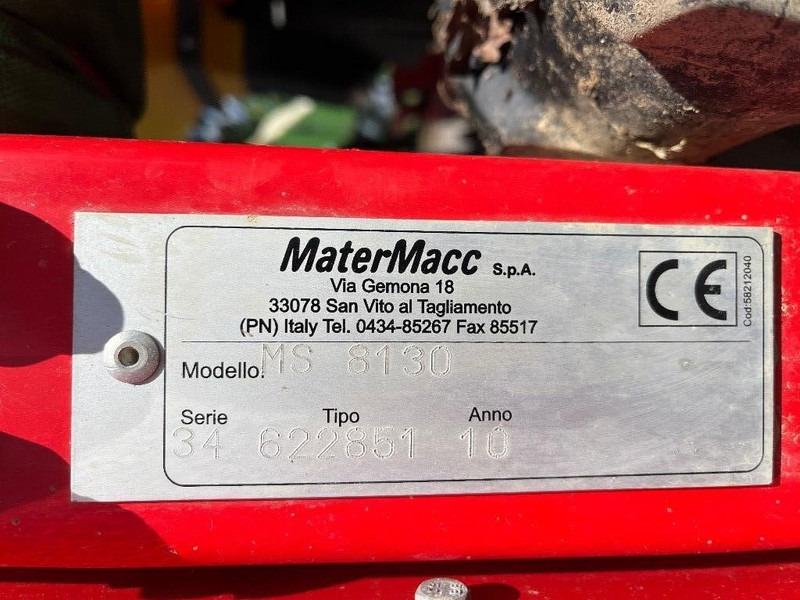 Tikslaus išsėjimo sėjamoji MaterMacc MS 8130: foto 7