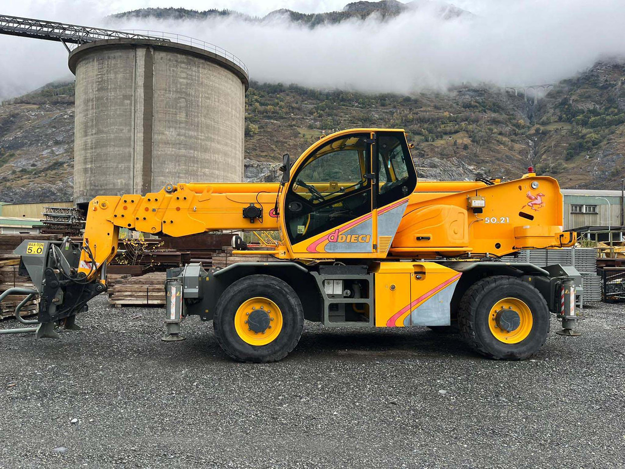 Dieci Pegasus 50.21 - Teleskopinis ratinis krautuvas: foto 1 Dieci Pegasus 50.21 - Teleskopinis ratinis krautuvas: foto 1