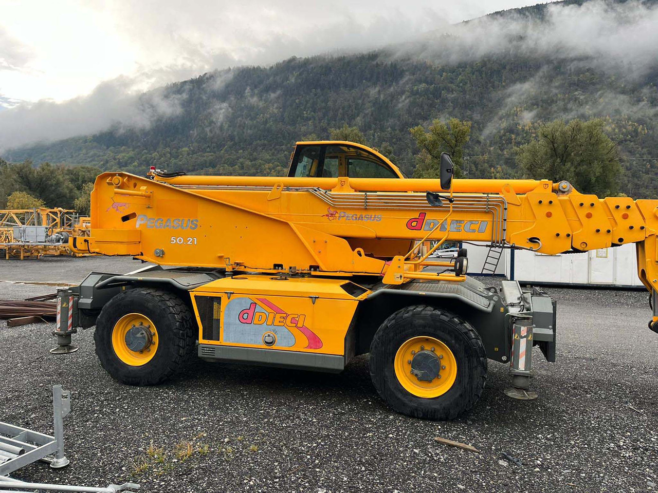 Dieci Pegasus 50.21 - Teleskopinis ratinis krautuvas: foto 3 Dieci Pegasus 50.21 - Teleskopinis ratinis krautuvas: foto 3