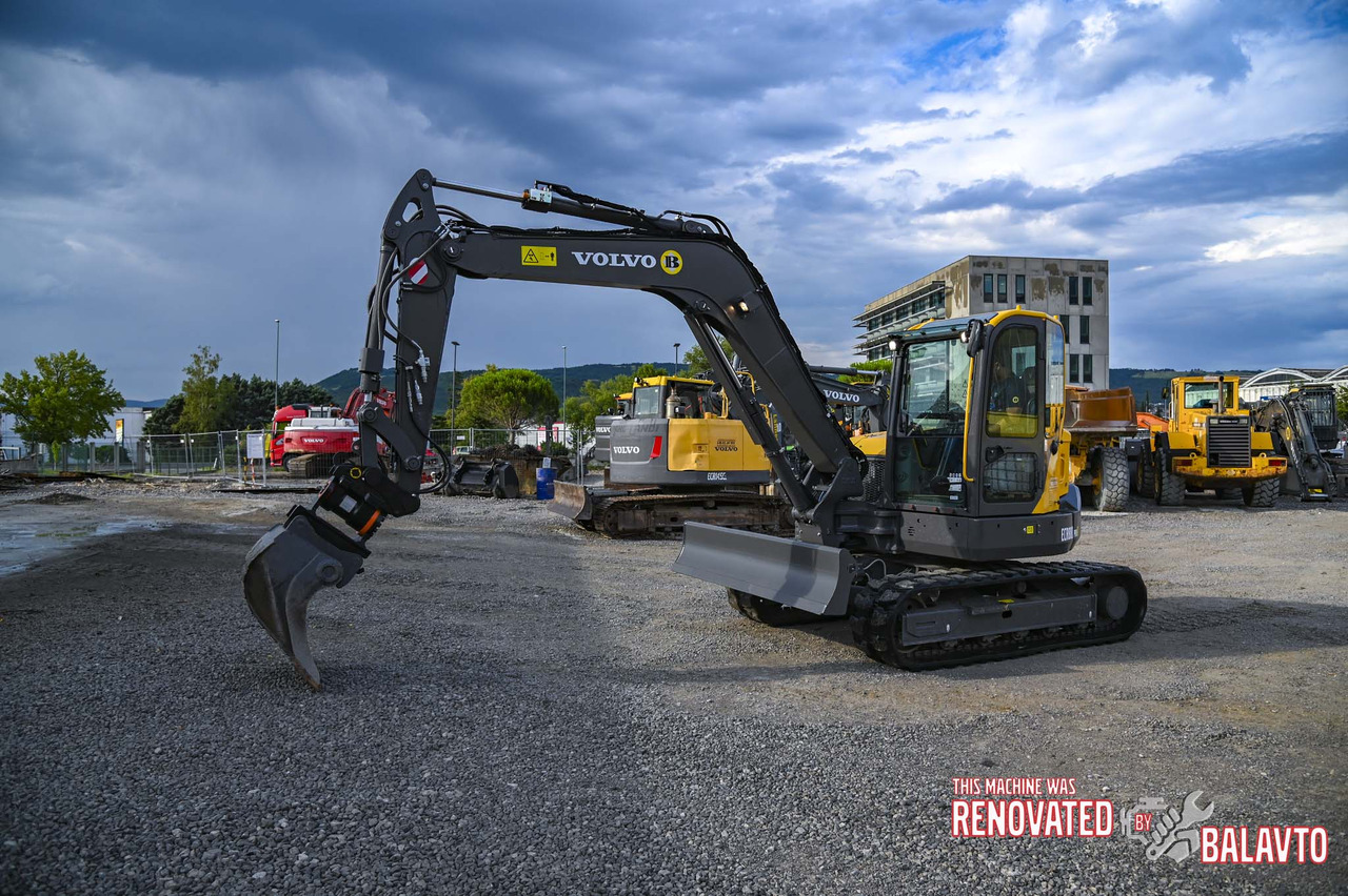 VOLVO ECR88D - Mini ekskavatorius: foto 2 VOLVO ECR88D - Mini ekskavatorius: foto 2