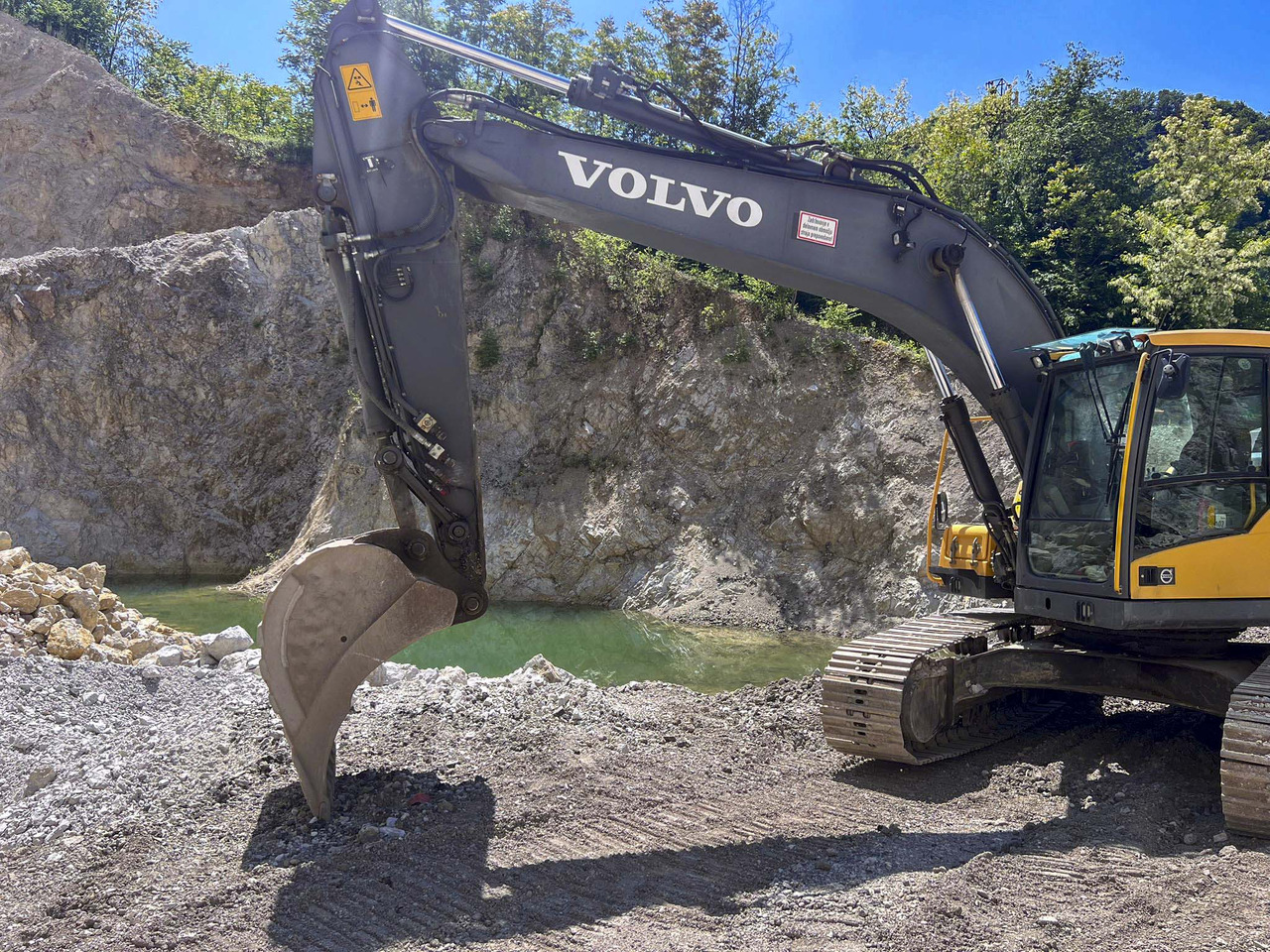 Volvo EC220D - Vikšrinis ekskavatorius: foto 2 Volvo EC220D - Vikšrinis ekskavatorius: foto 2