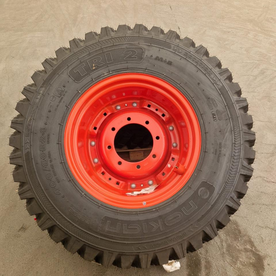 Reifen Räder Nokian 400/80R24 TRI2 149A8 144D - Padangos ir ratlankiai: foto 1 Reifen Räder Nokian 400/80R24 TRI2 149A8 144D - Padangos ir ratlankiai: foto 1