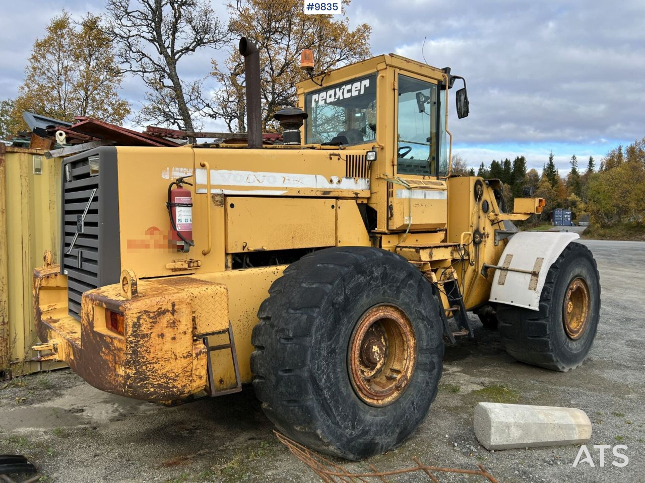1995 Volvo L180C - Ratinis krautuvas: foto 3 1995 Volvo L180C - Ratinis krautuvas: foto 3