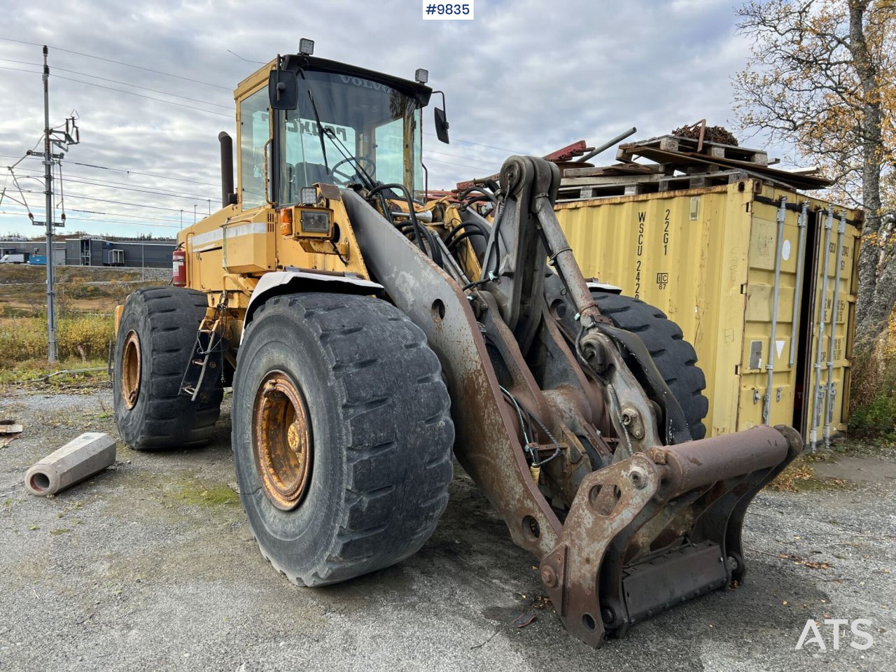 1995 Volvo L180C - Ratinis krautuvas: foto 4 1995 Volvo L180C - Ratinis krautuvas: foto 4