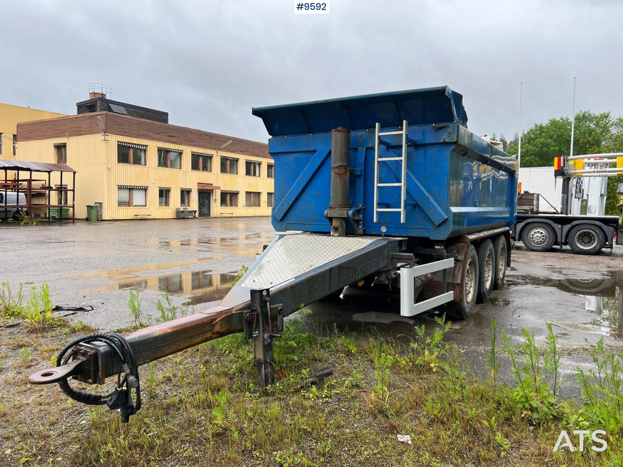 3-axle gravel trailer Alhu - Savivartis priekaba: foto 2 3-axle gravel trailer Alhu - Savivartis priekaba: foto 2