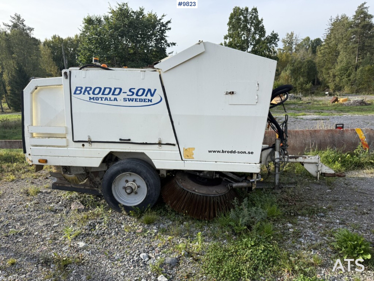 Air Sweeper Brodd-son Nordic - Gatvių šlavimo mašina: foto 2 Air Sweeper Brodd-son Nordic - Gatvių šlavimo mašina: foto 2