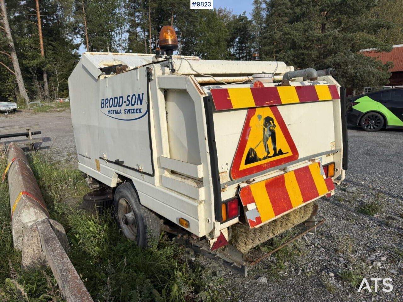 Air Sweeper Brodd-son Nordic - Gatvių šlavimo mašina: foto 3 Air Sweeper Brodd-son Nordic - Gatvių šlavimo mašina: foto 3