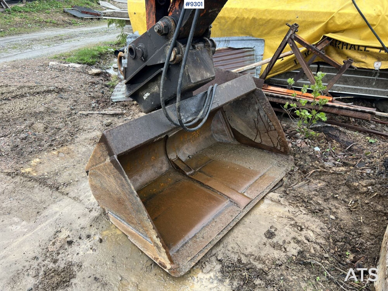 Atlas 1302 E Wheeled excavator with attachments (VIDEO) lizingą Atlas 1302 E Wheeled excavator with attachments (VIDEO): foto 17