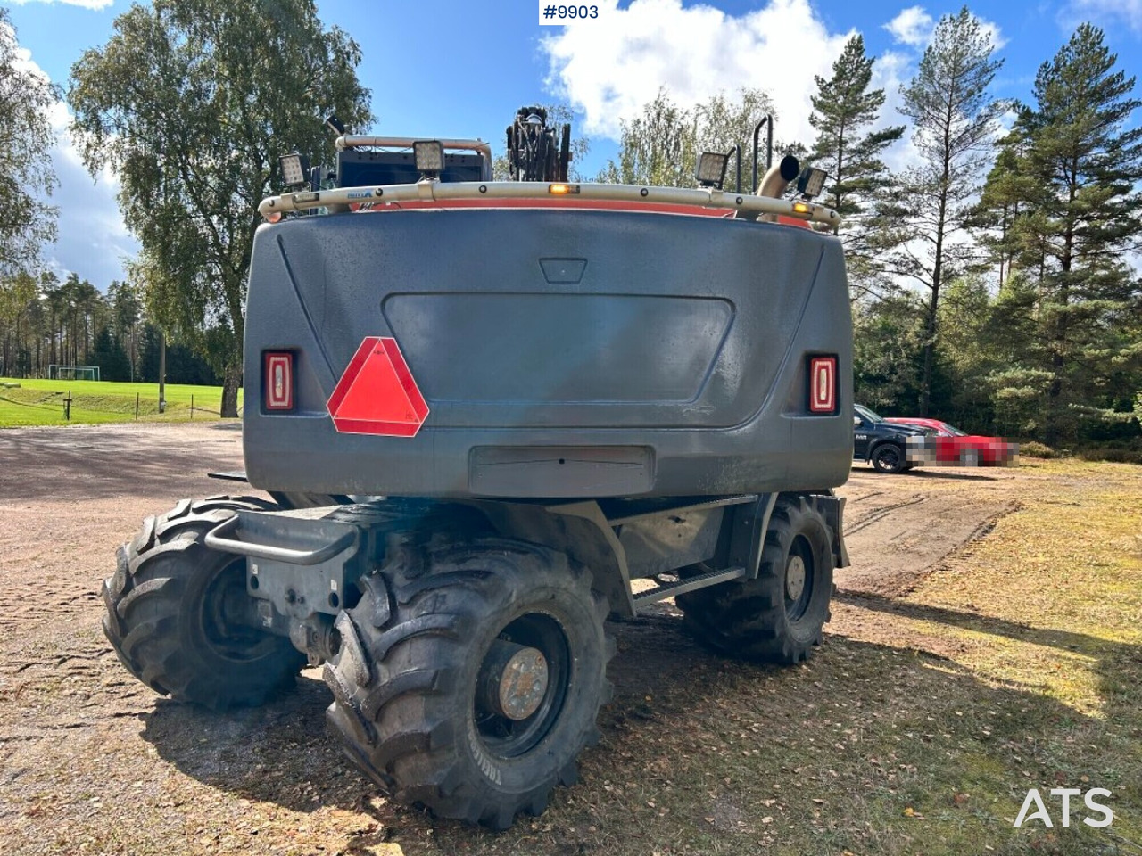 Atlas 160 wheel excavator with tiltrotator and attachments lizingą Atlas 160 wheel excavator with tiltrotator and attachments: foto 9