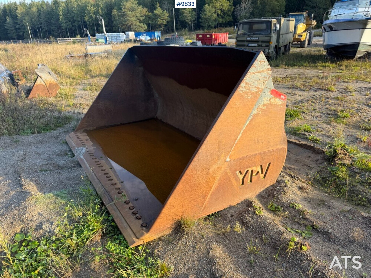 Bucket YPV GR 6.5m3 Large large BM - Krautuvo kaušas: foto 1 Bucket YPV GR 6.5m3 Large large BM - Krautuvo kaušas: foto 1