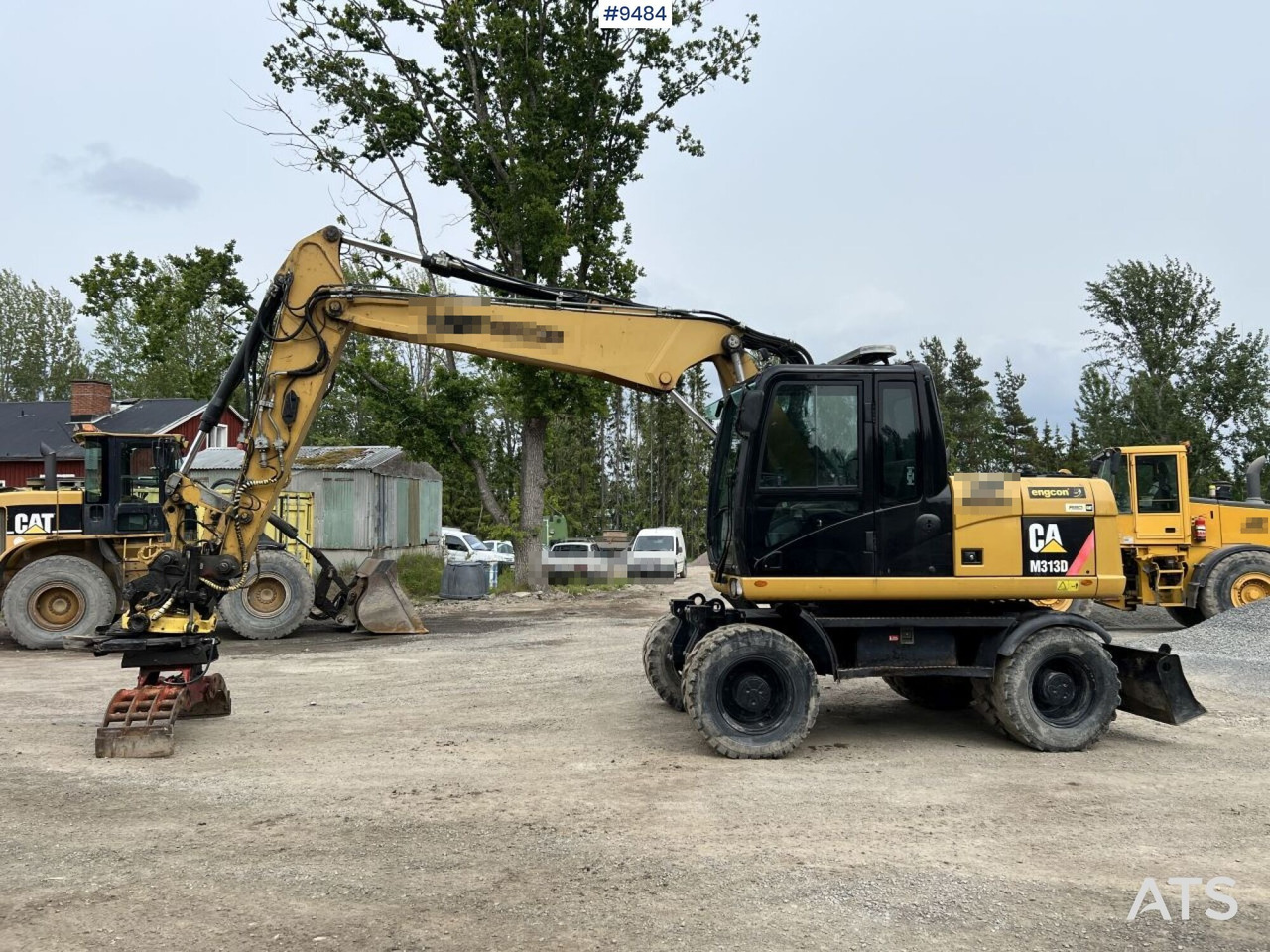 CAT M313D with tipping wagon and attachments (VIDEO) - Ratinis ekskavatorius: foto 2 CAT M313D with tipping wagon and attachments (VIDEO) - Ratinis ekskavatorius: foto 2