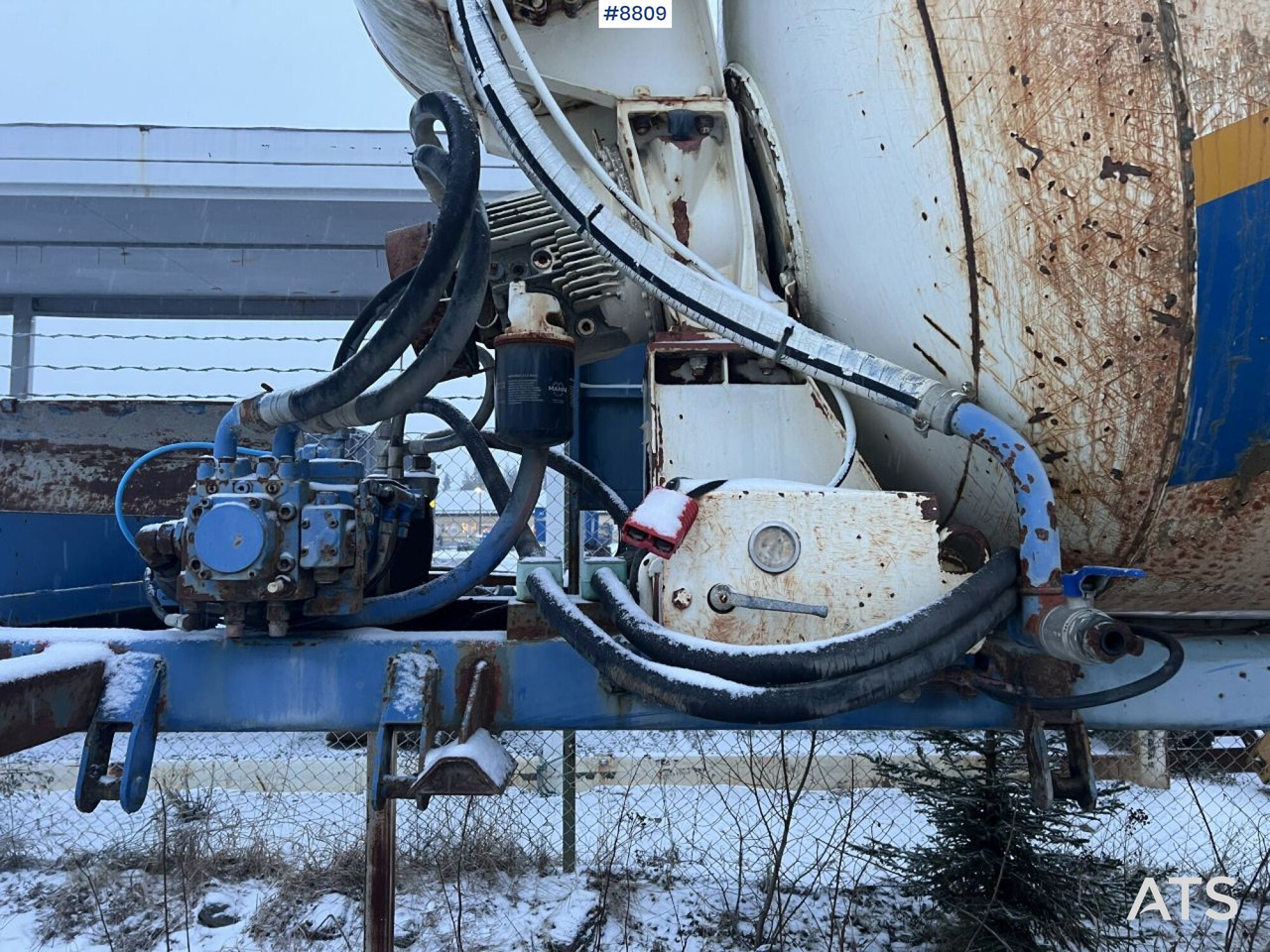 Betono kriaušė Concrete rotator 6 m3 with Laxo attachment: foto 6