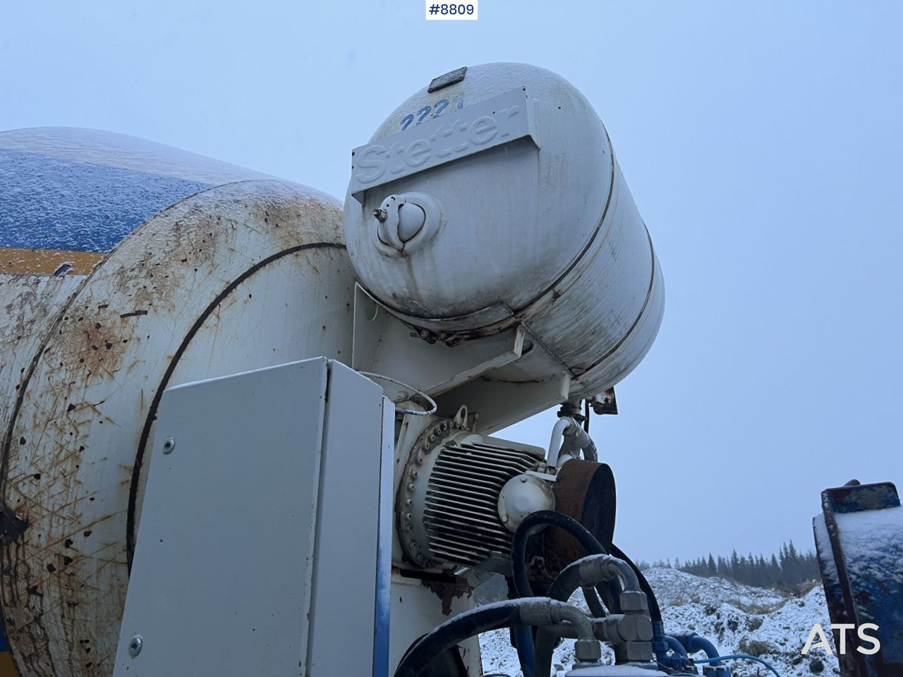 Betono kriaušė Concrete rotator 6 m3 with Laxo attachment: foto 13