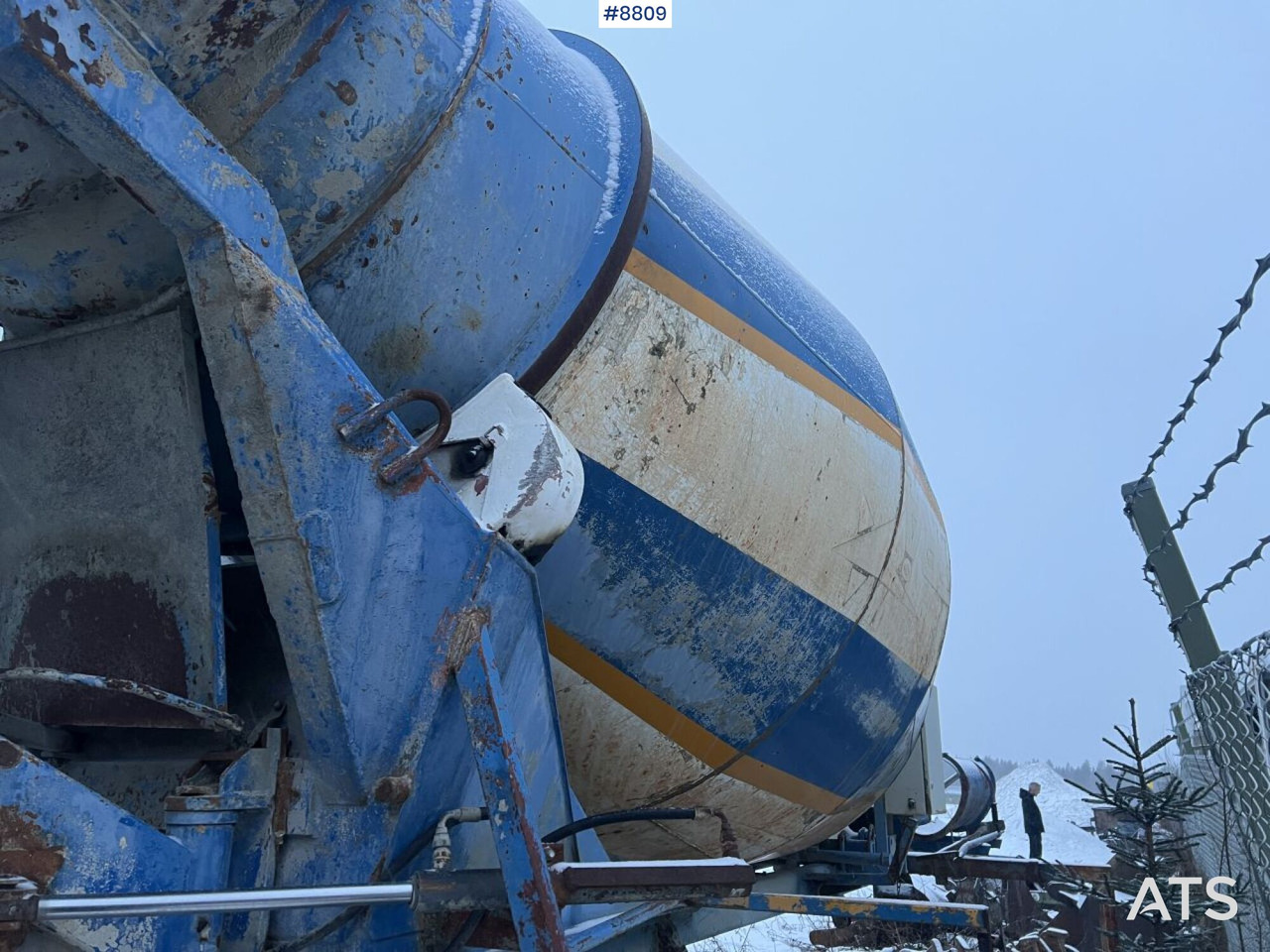 Betono kriaušė Concrete rotator 6 m3 with Laxo attachment: foto 17