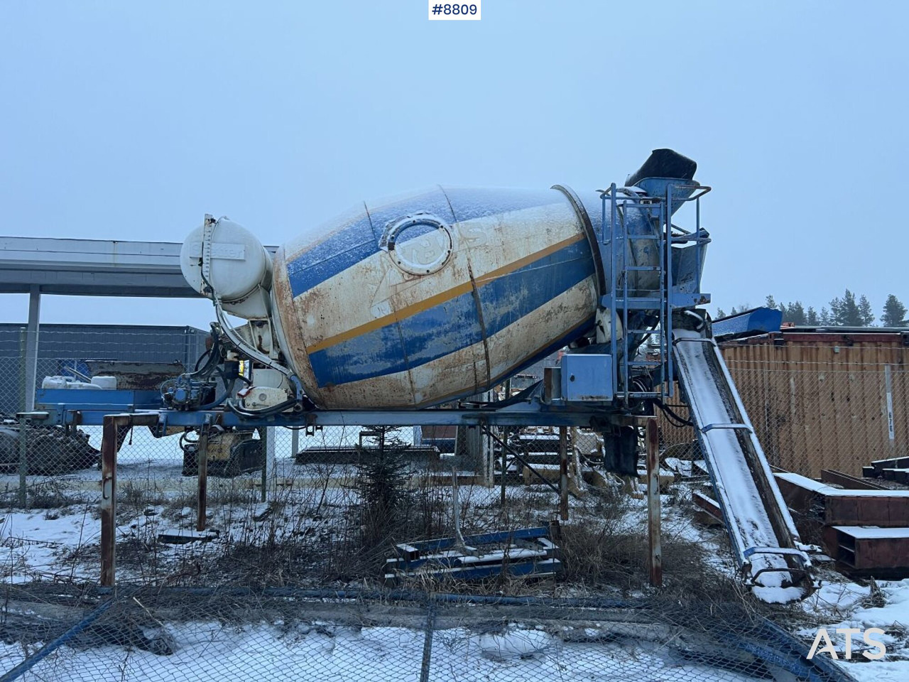 Betono kriaušė Concrete rotator 6 m3 with Laxo attachment: foto 8