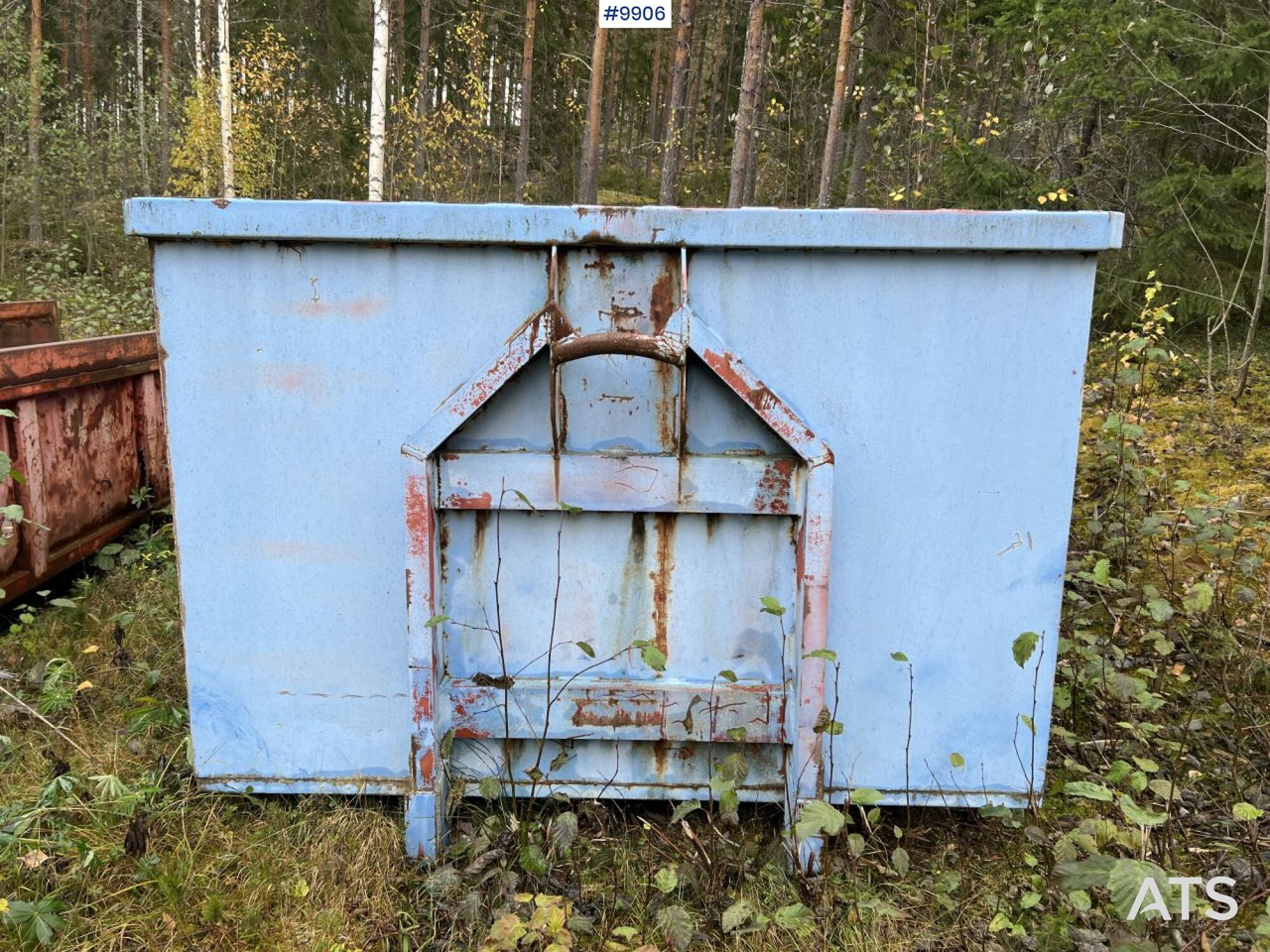 Containerflak / lastväxlarflak - Užtraukiamas konteineris: foto 3 Containerflak / lastväxlarflak - Užtraukiamas konteineris: foto 3