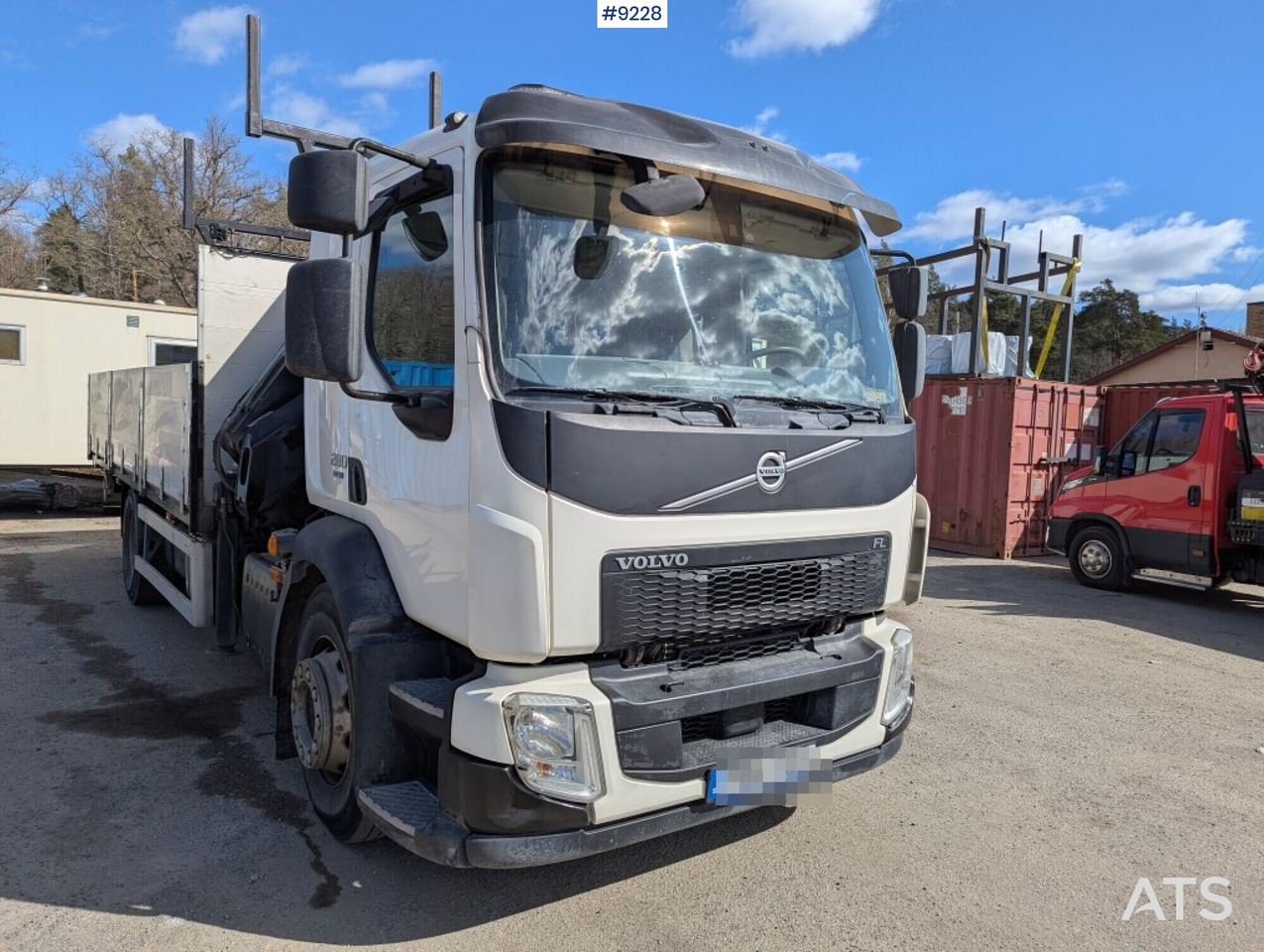 Sunkvežimis su kranu Crane Truck Volvo FL 280 4X2 with HIAB XS 144 E-5 crane (SEE VIDEO): foto 10