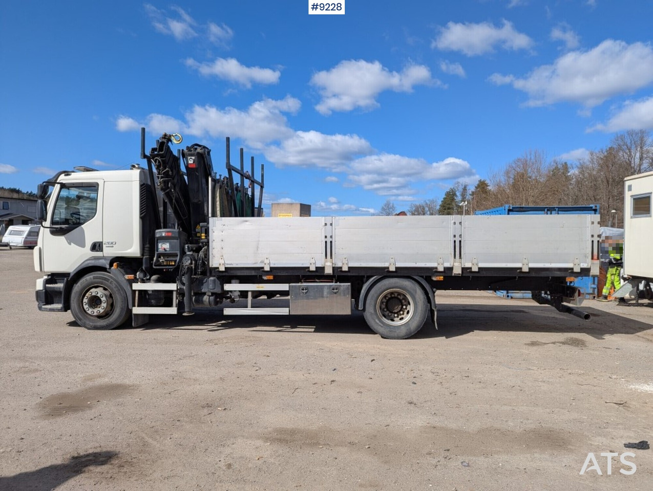 Sunkvežimis su kranu Crane Truck Volvo FL 280 4X2 with HIAB XS 144 E-5 crane (SEE VIDEO): foto 8