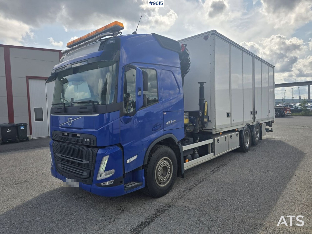Crane Truck Volvo FM 62TR - Sunkvežimis su kranu, Furgonas sunkvežimis: foto 1 Crane Truck Volvo FM 62TR - Sunkvežimis su kranu, Furgonas sunkvežimis: foto 1