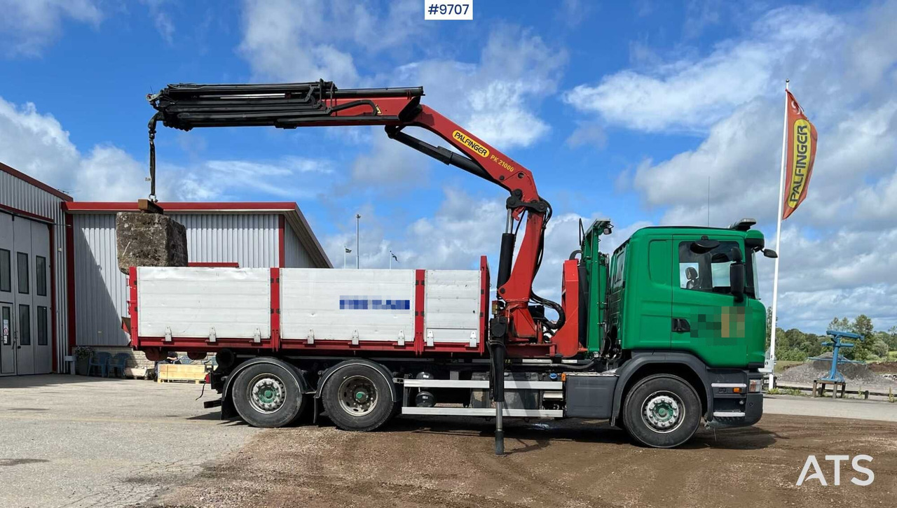 Bortinis kėbulas Crane flatbed Palfinger 21 t/m: foto 9