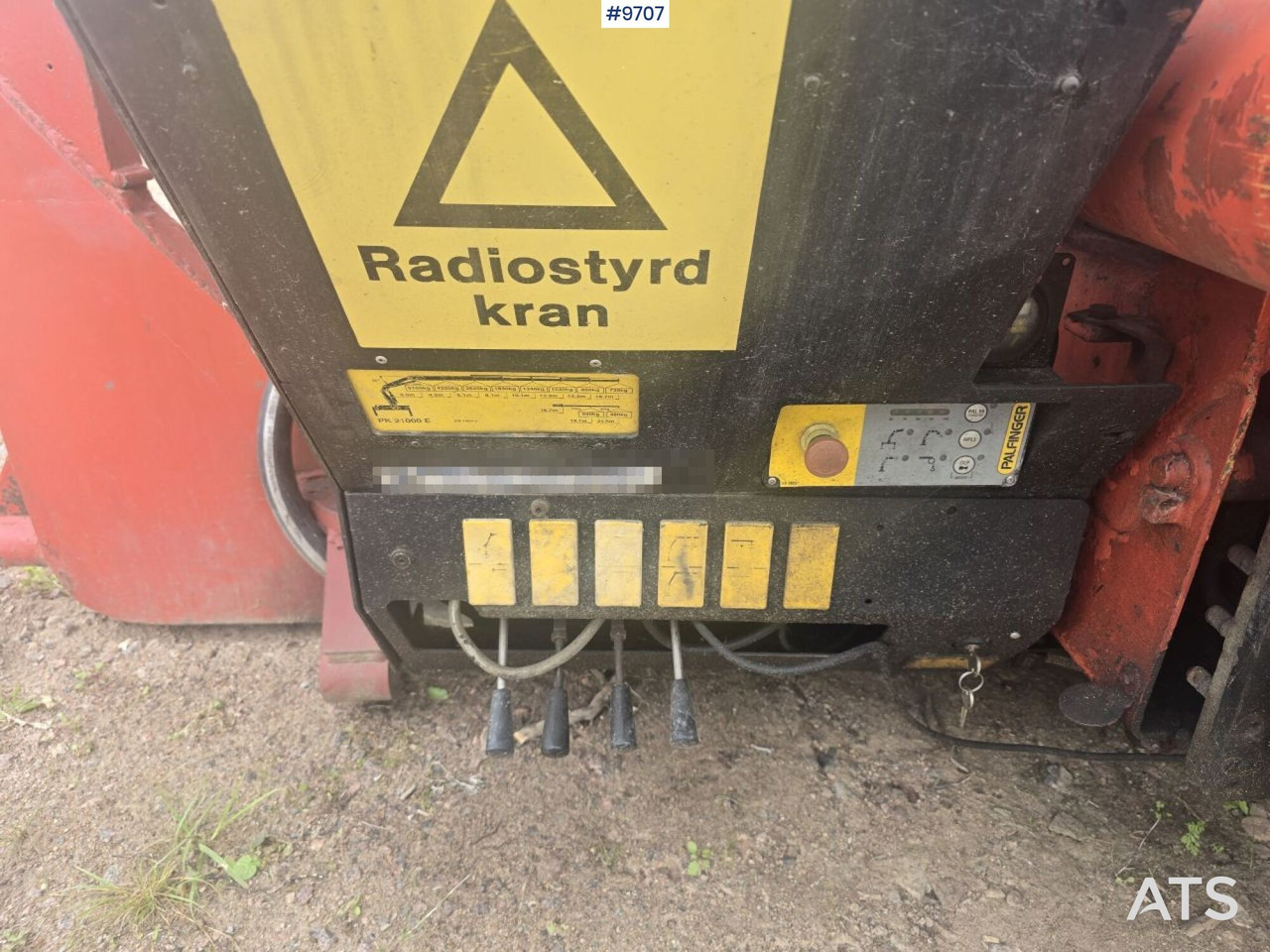 Crane flatbed Palfinger 21 t/m - Bortinis kėbulas: foto 5 Crane flatbed Palfinger 21 t/m - Bortinis kėbulas: foto 5