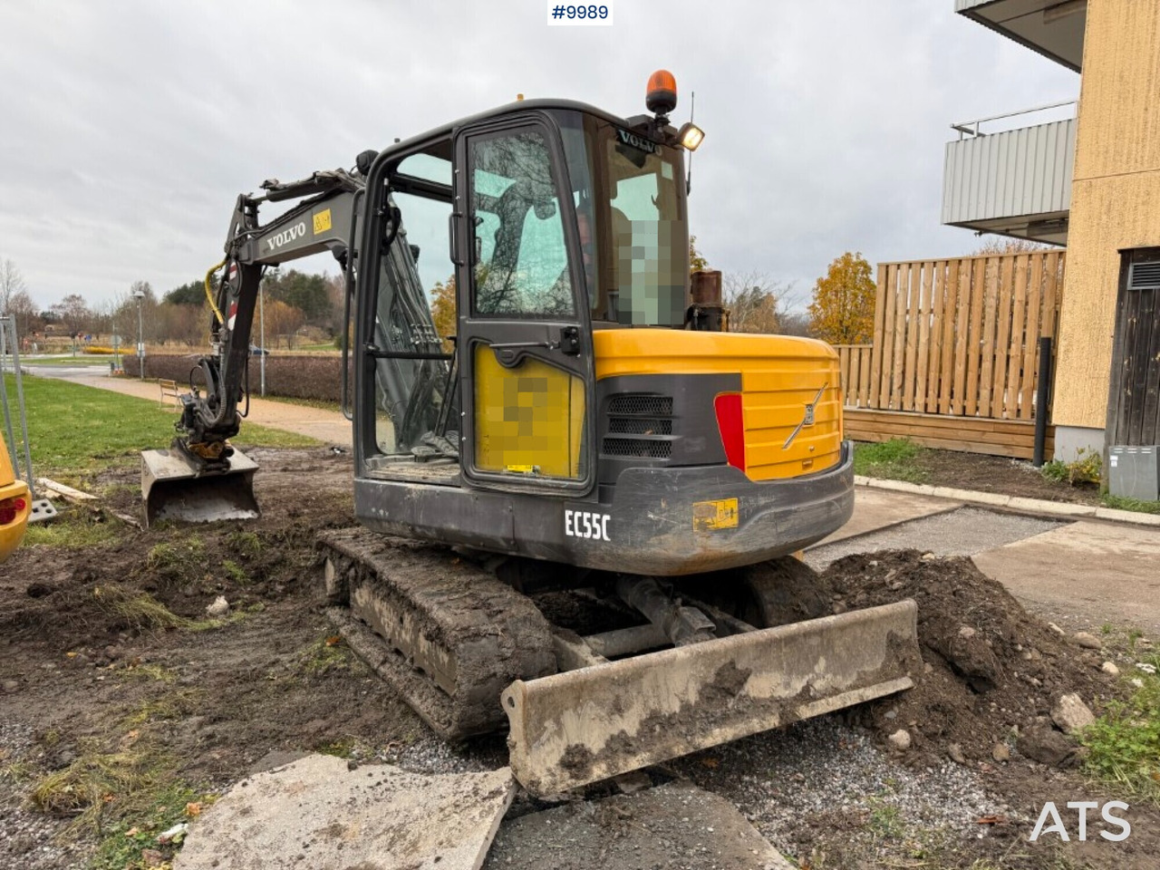 Crawler excavator Volvo EC55C with tiltrotator and buckets - Vikšrinis ekskavatorius: foto 4 Crawler excavator Volvo EC55C with tiltrotator and buckets - Vikšrinis ekskavatorius: foto 4