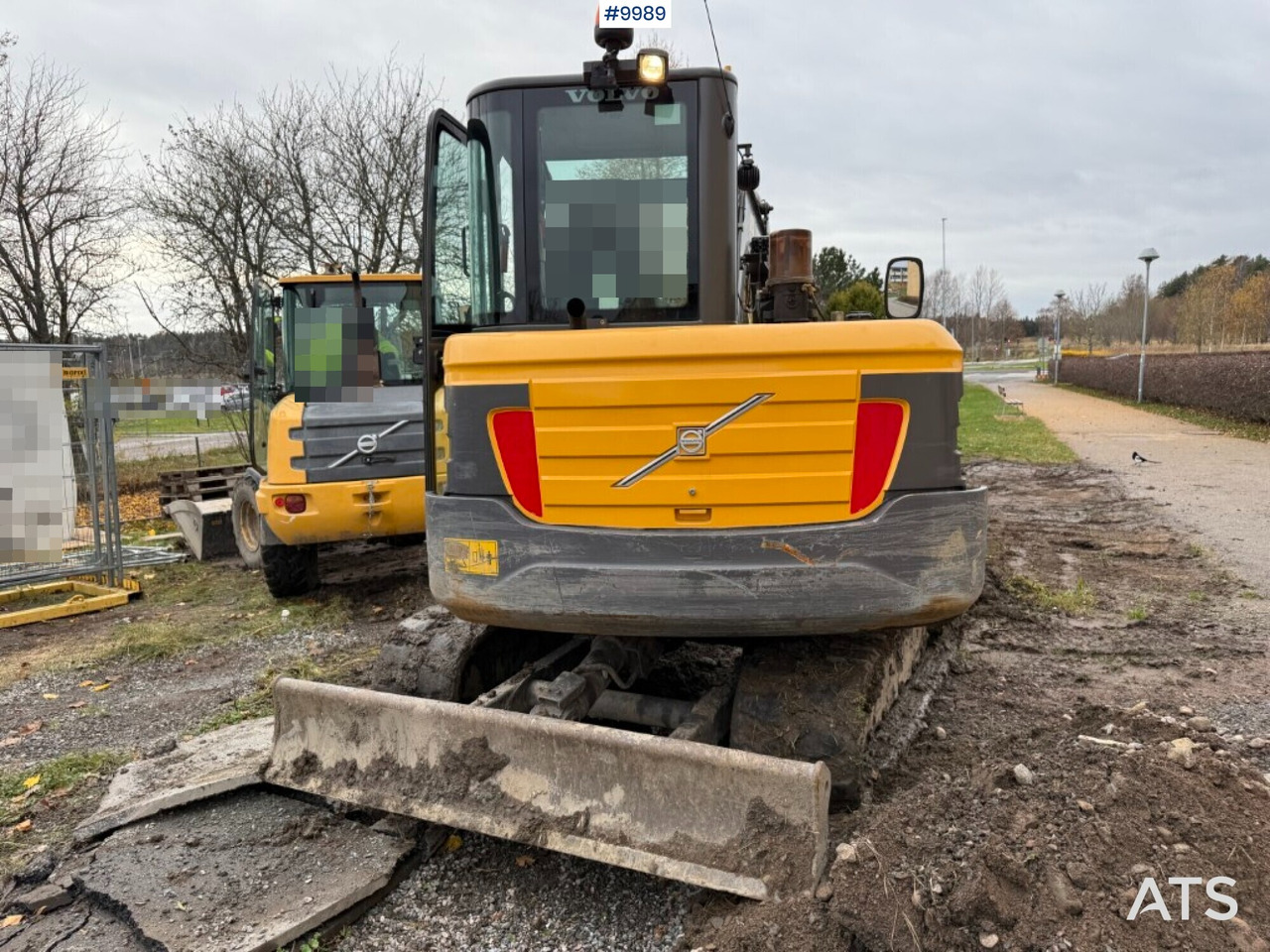 Crawler excavator Volvo EC55C with tiltrotator and buckets - Vikšrinis ekskavatorius: foto 3 Crawler excavator Volvo EC55C with tiltrotator and buckets - Vikšrinis ekskavatorius: foto 3