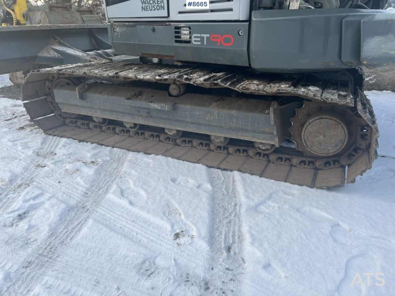 Crawler excavator - Wacker Neuson ET90 - Ekskavatorius: foto 5 Crawler excavator - Wacker Neuson ET90 - Ekskavatorius: foto 5