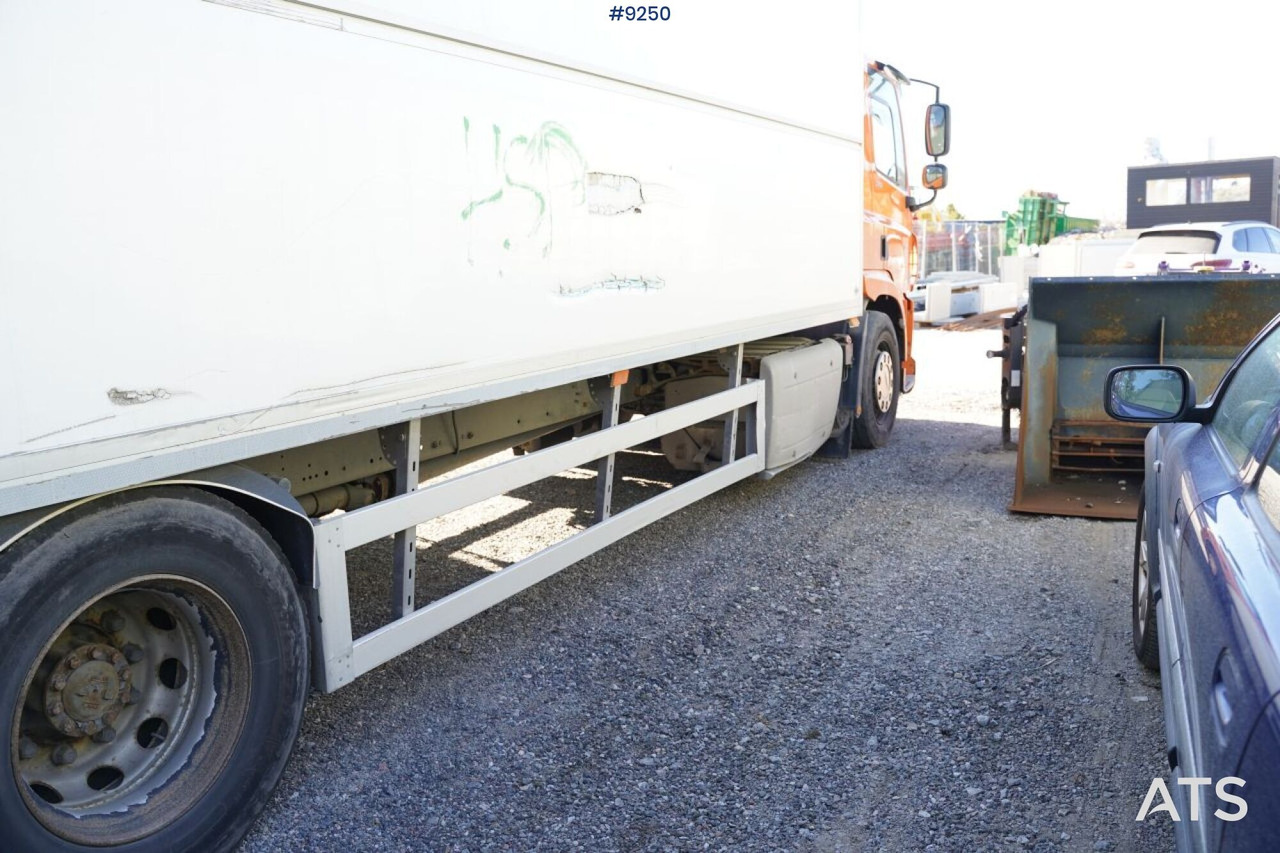 Furgonas sunkvežimis DAF CF 370Y Box truck, Height adjustable box: foto 12
