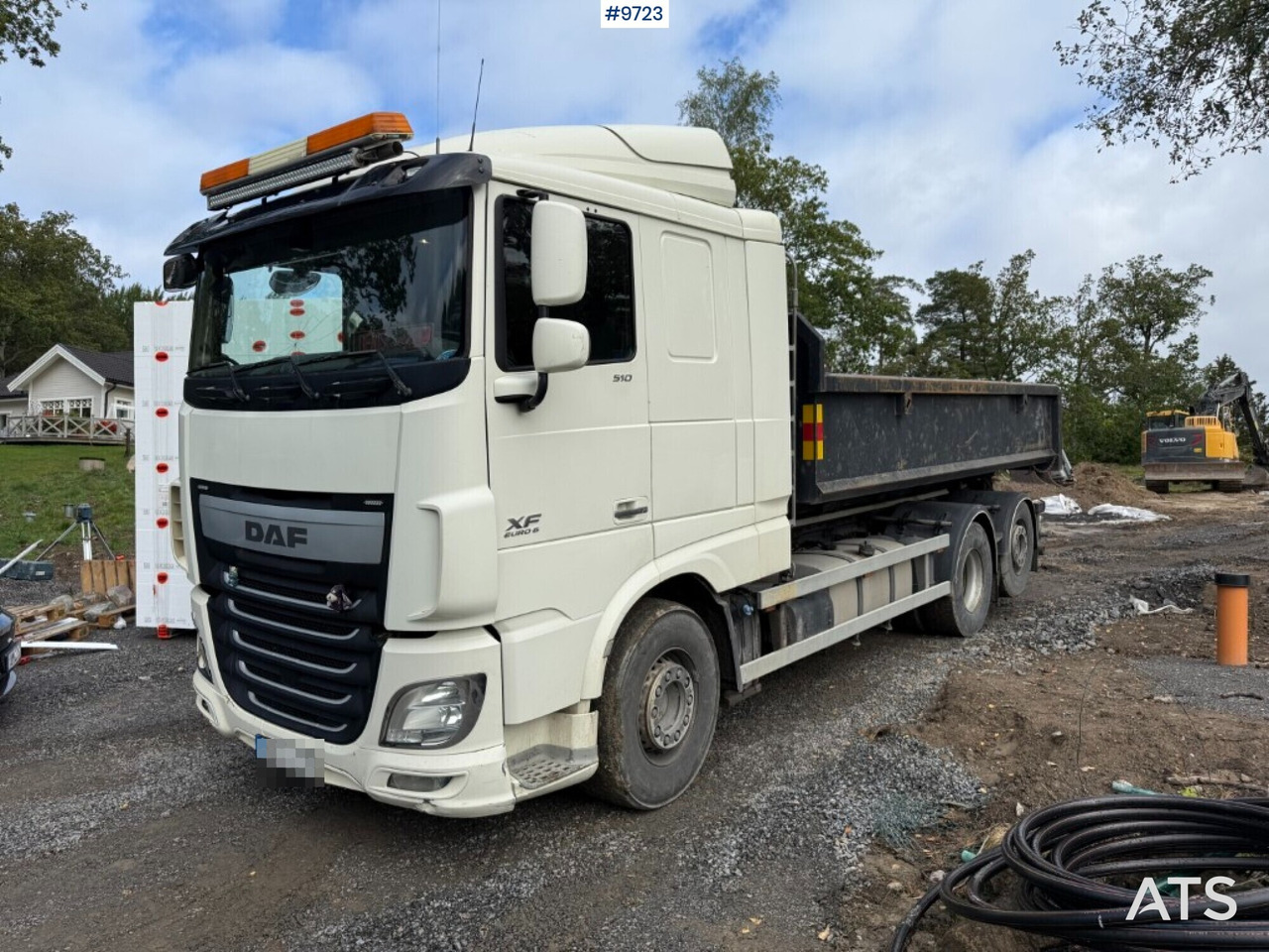 DAF FAN XL510Z hooklift with flatbed - Hook-lift sunkvežimis: foto 1 DAF FAN XL510Z hooklift with flatbed - Hook-lift sunkvežimis: foto 1