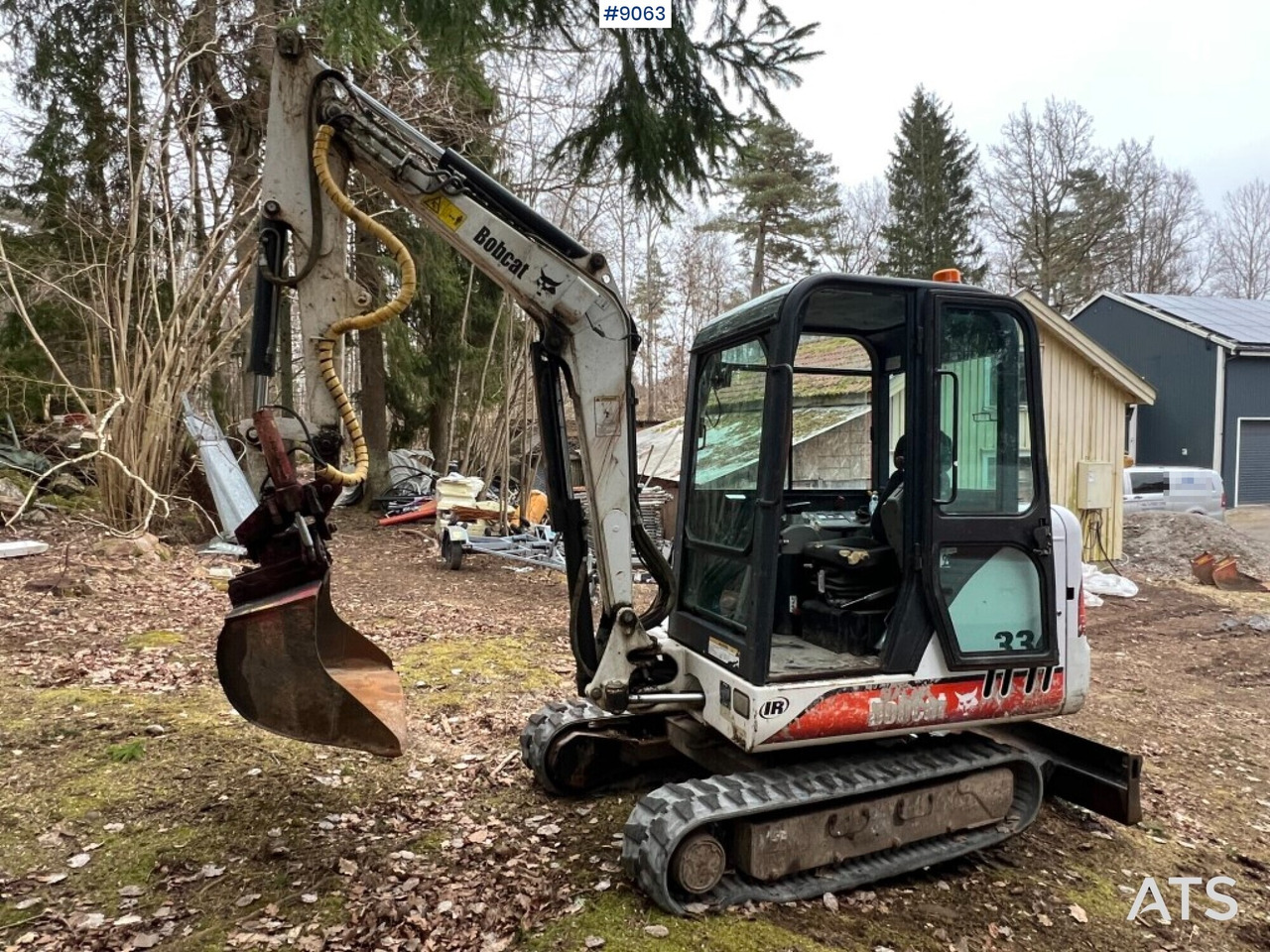 Excavator - Bobcat 334 (SEE VIDEO) - Mini ekskavatorius: foto 1 Excavator - Bobcat 334 (SEE VIDEO) - Mini ekskavatorius: foto 1