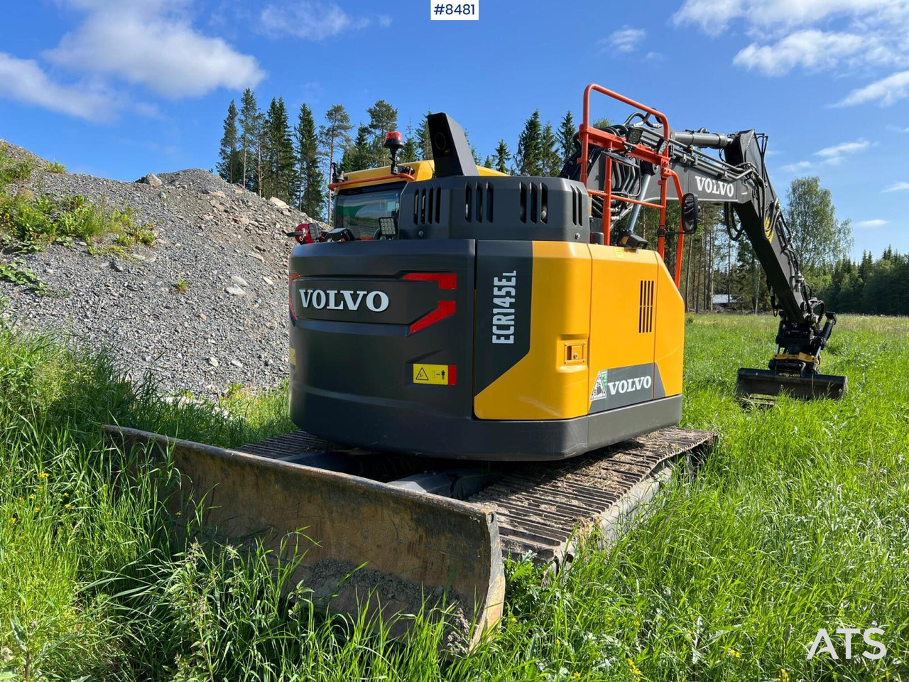Excavator Volvo ECR145 EL with 1365 h - Vikšrinis ekskavatorius: foto 4 Excavator Volvo ECR145 EL with 1365 h - Vikšrinis ekskavatorius: foto 4