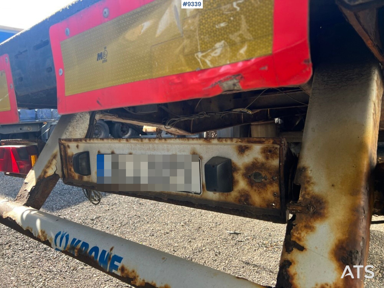 Flatbed - KRONE PROFI-LINER SD - Platforminė/ Bortinė puspriekabė: foto 5 Flatbed - KRONE PROFI-LINER SD - Platforminė/ Bortinė puspriekabė: foto 5
