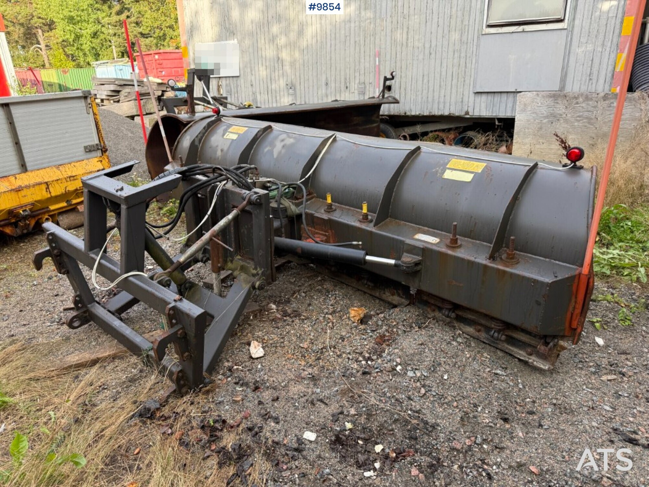 Front plows UNI-VÄG UV-360 - Sniego peilis: foto 2 Front plows UNI-VÄG UV-360 - Sniego peilis: foto 2