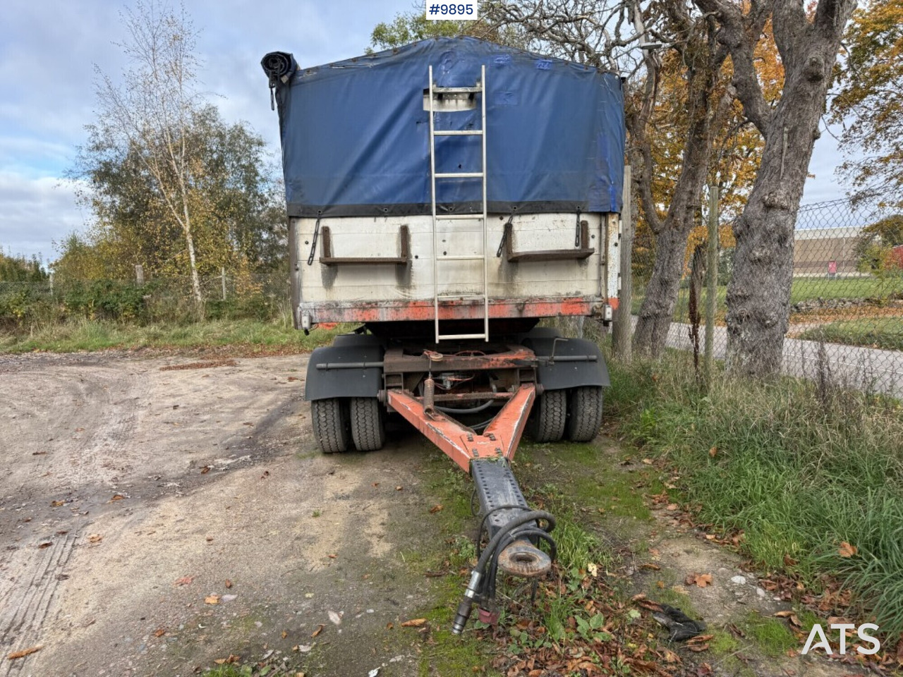 Grain trailer Briab SBLB4TB-36-110 - Traktorinė priekaba: foto 4 Grain trailer Briab SBLB4TB-36-110 - Traktorinė priekaba: foto 4