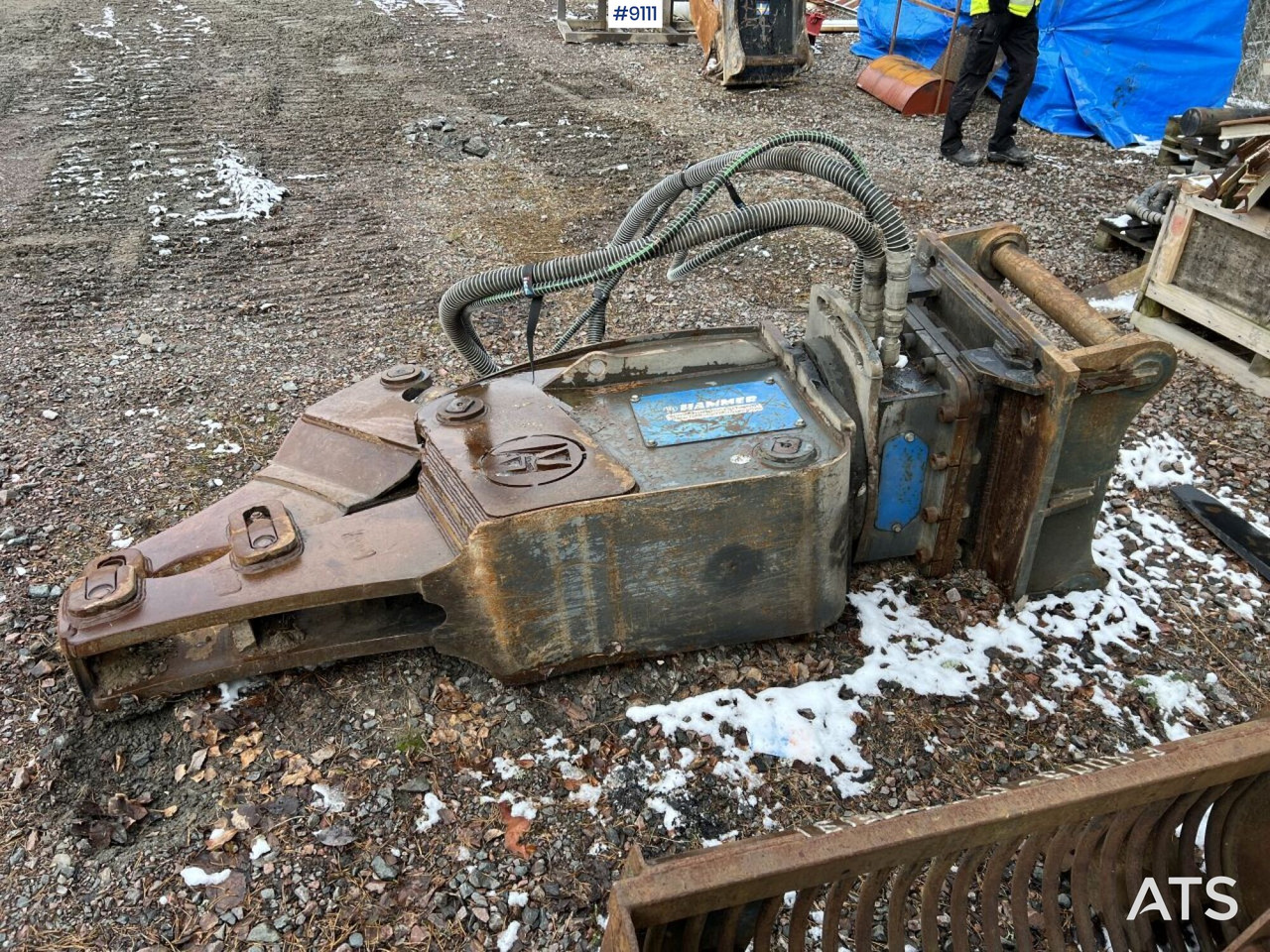 HAMMER RK17 - Pulverizer / Concrete Crusher - Statybinė įranga: foto 4 HAMMER RK17 - Pulverizer / Concrete Crusher - Statybinė įranga: foto 4