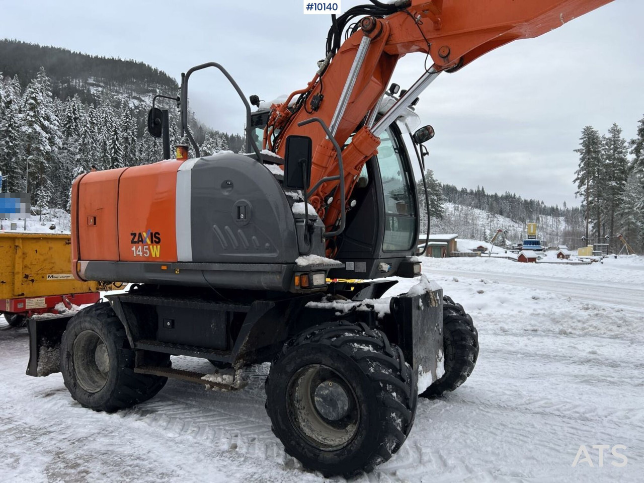 Hitachi ZX 145 W-3 Wheeled excavator with 2D Excavation system, rotor and planer bucket - Ratinis ekskavatorius: foto 4 Hitachi ZX 145 W-3 Wheeled excavator with 2D Excavation system, rotor and planer bucket - Ratinis ekskavatorius: foto 4