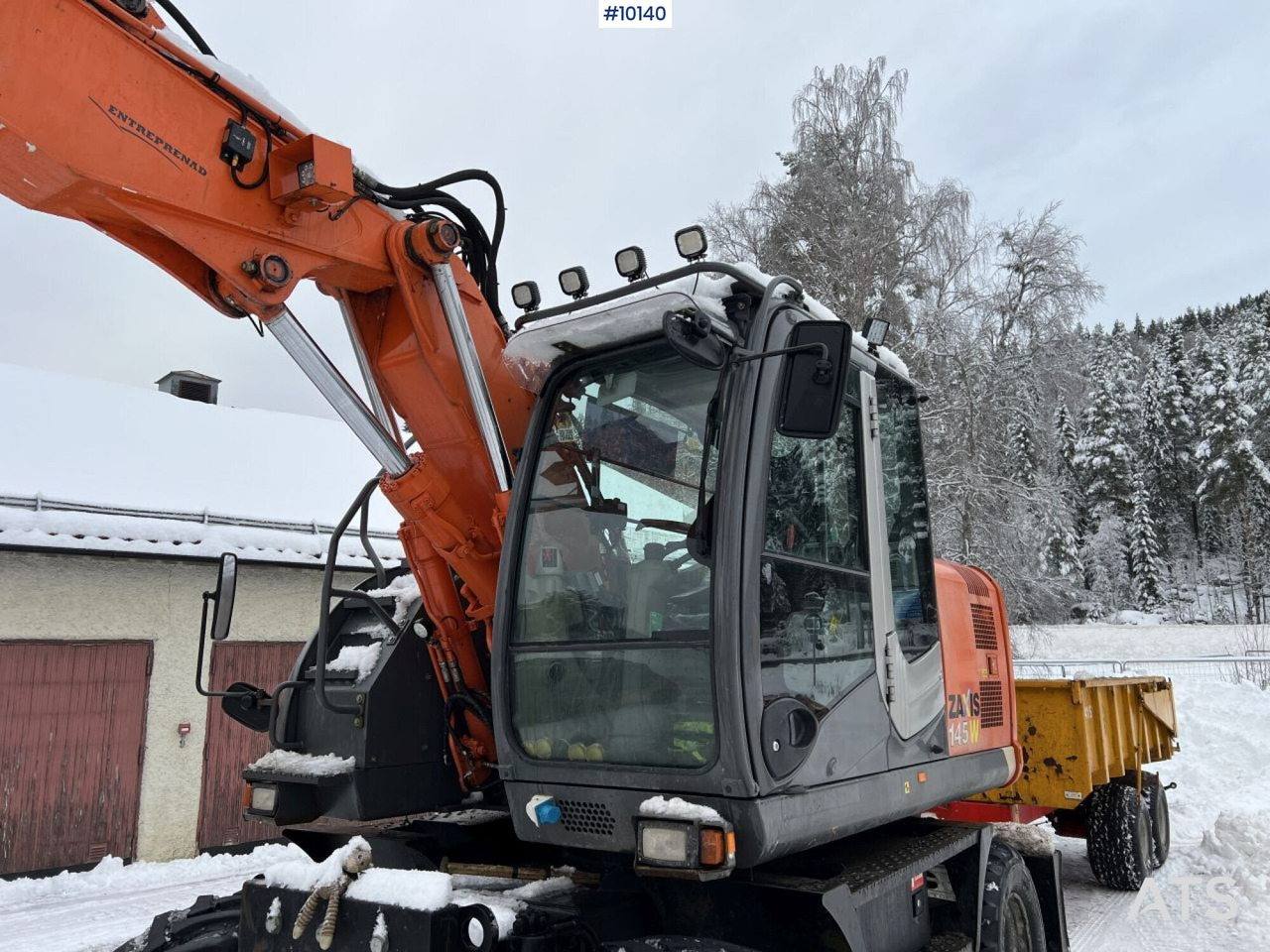 Hitachi ZX 145 W-3 Wheeled excavator with 2D Excavation system, rotor and planer bucket - Ratinis ekskavatorius: foto 5 Hitachi ZX 145 W-3 Wheeled excavator with 2D Excavation system, rotor and planer bucket - Ratinis ekskavatorius: foto 5