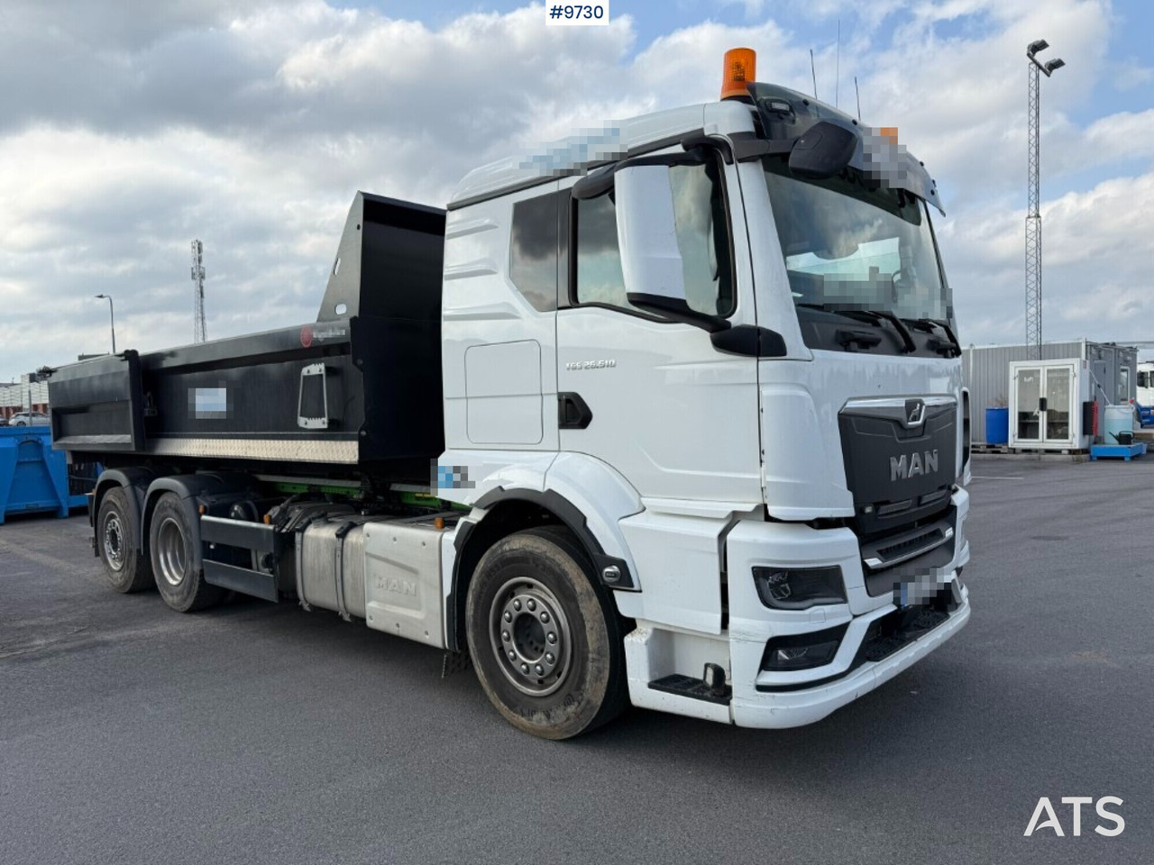 Hook lift MAN TGS 26.510 with crane flatbed and gravel flatbed - Hook-lift sunkvežimis: foto 4 Hook lift MAN TGS 26.510 with crane flatbed and gravel flatbed - Hook-lift sunkvežimis: foto 4