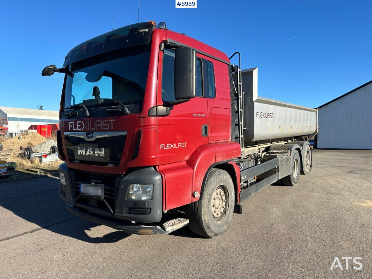 Hook lift MAN TGS 28.430 X2-4 BL with bed - Hook-lift sunkvežimis: foto 1 Hook lift MAN TGS 28.430 X2-4 BL with bed - Hook-lift sunkvežimis: foto 1