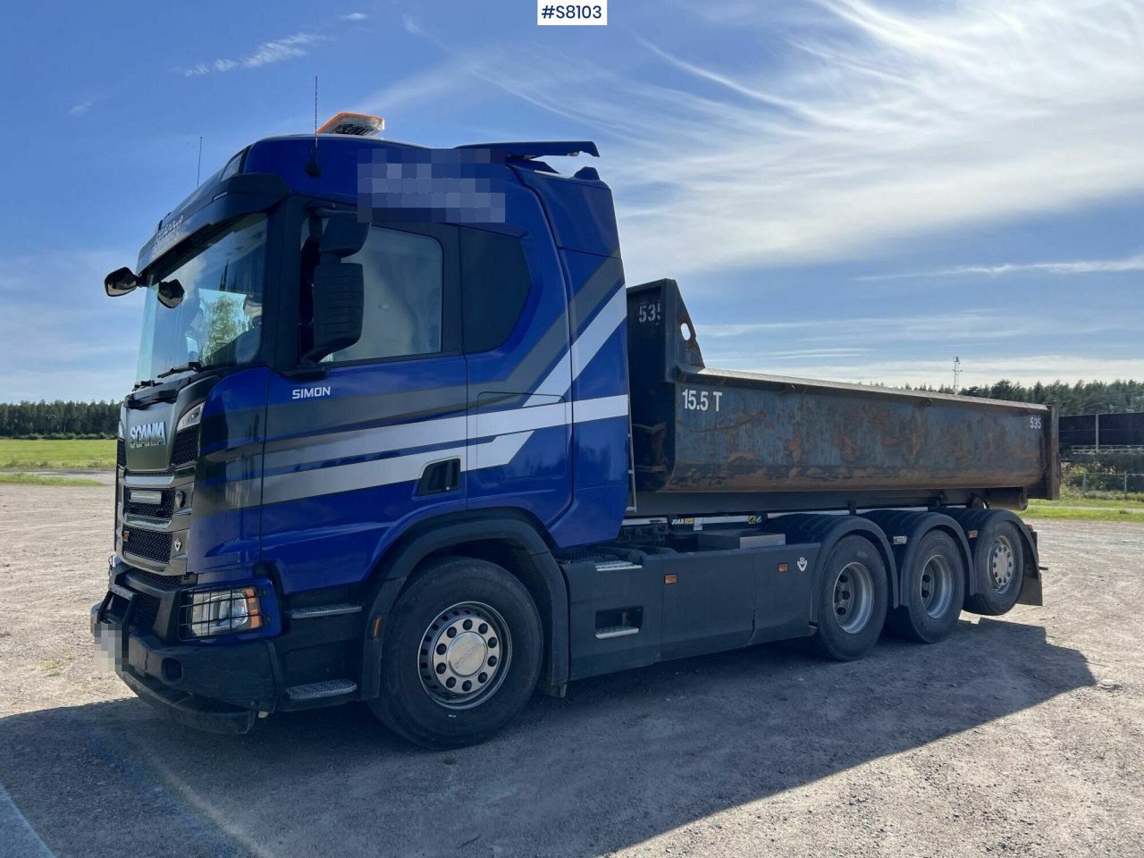 Hook truck, Scania R580, Joab L27 Hook - Hook-lift sunkvežimis: foto 2 Hook truck, Scania R580, Joab L27 Hook - Hook-lift sunkvežimis: foto 2