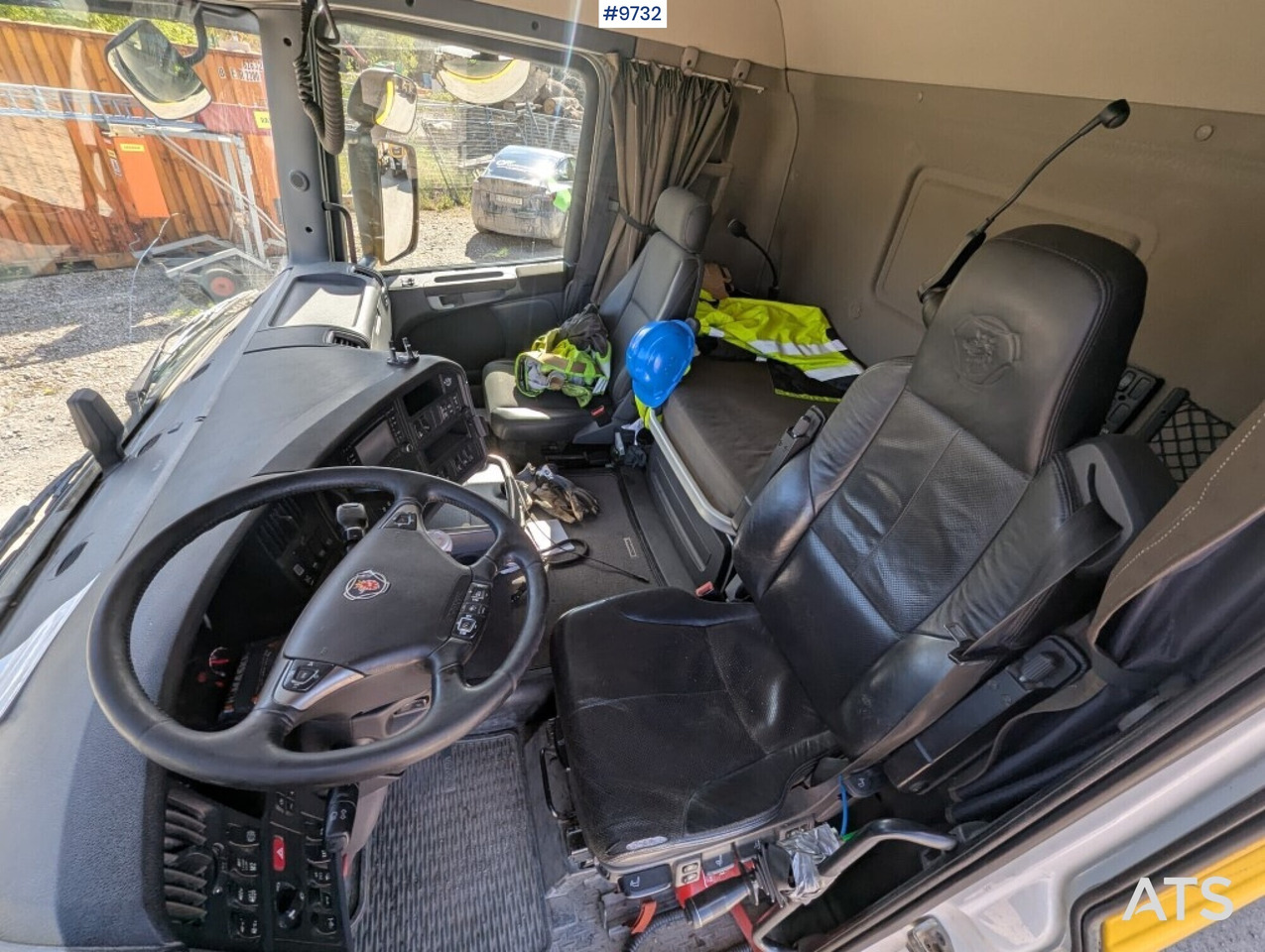 Hooklift Truck Scania R520 6x2 with flatbed - Hook-lift sunkvežimis: foto 5 Hooklift Truck Scania R520 6x2 with flatbed - Hook-lift sunkvežimis: foto 5