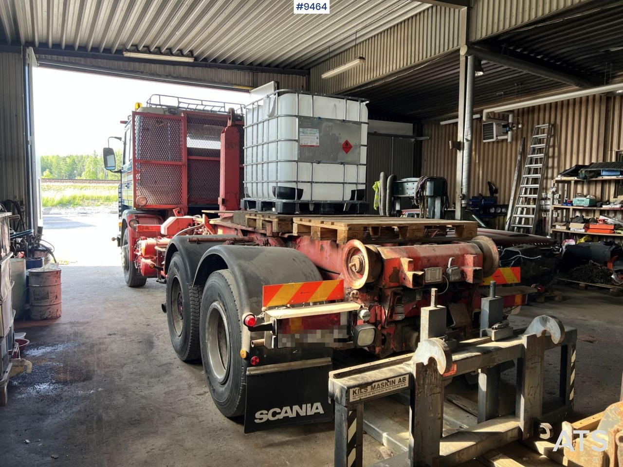 Hoolift Truck Scania R143 - Hook-lift sunkvežimis: foto 3 Hoolift Truck Scania R143 - Hook-lift sunkvežimis: foto 3