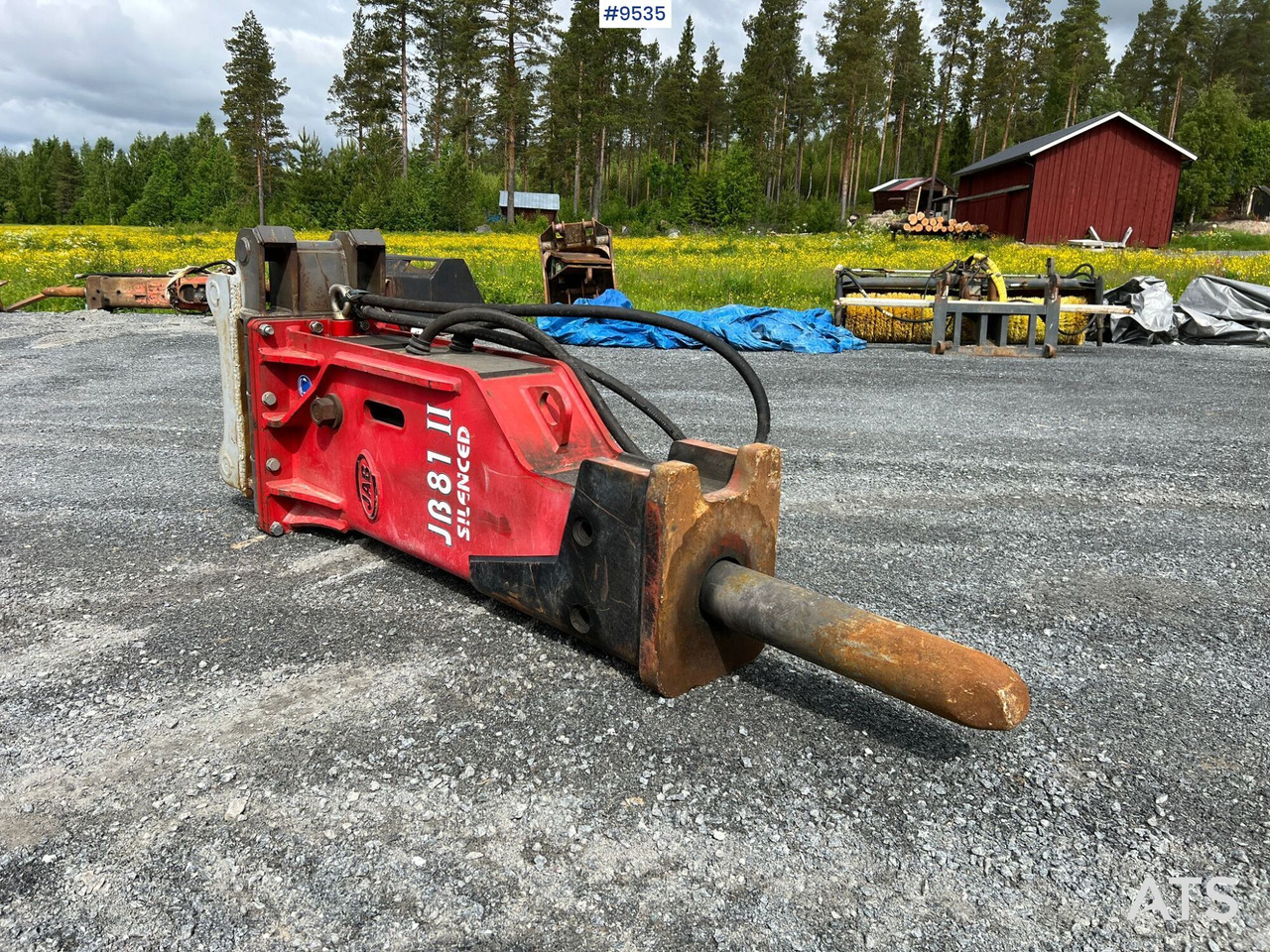 JAB JB81 Hydraulic hammer S70 - Hidraulinis kūjis - Statybinė technika: foto 2 JAB JB81 Hydraulic hammer S70 - Hidraulinis kūjis - Statybinė technika: foto 2