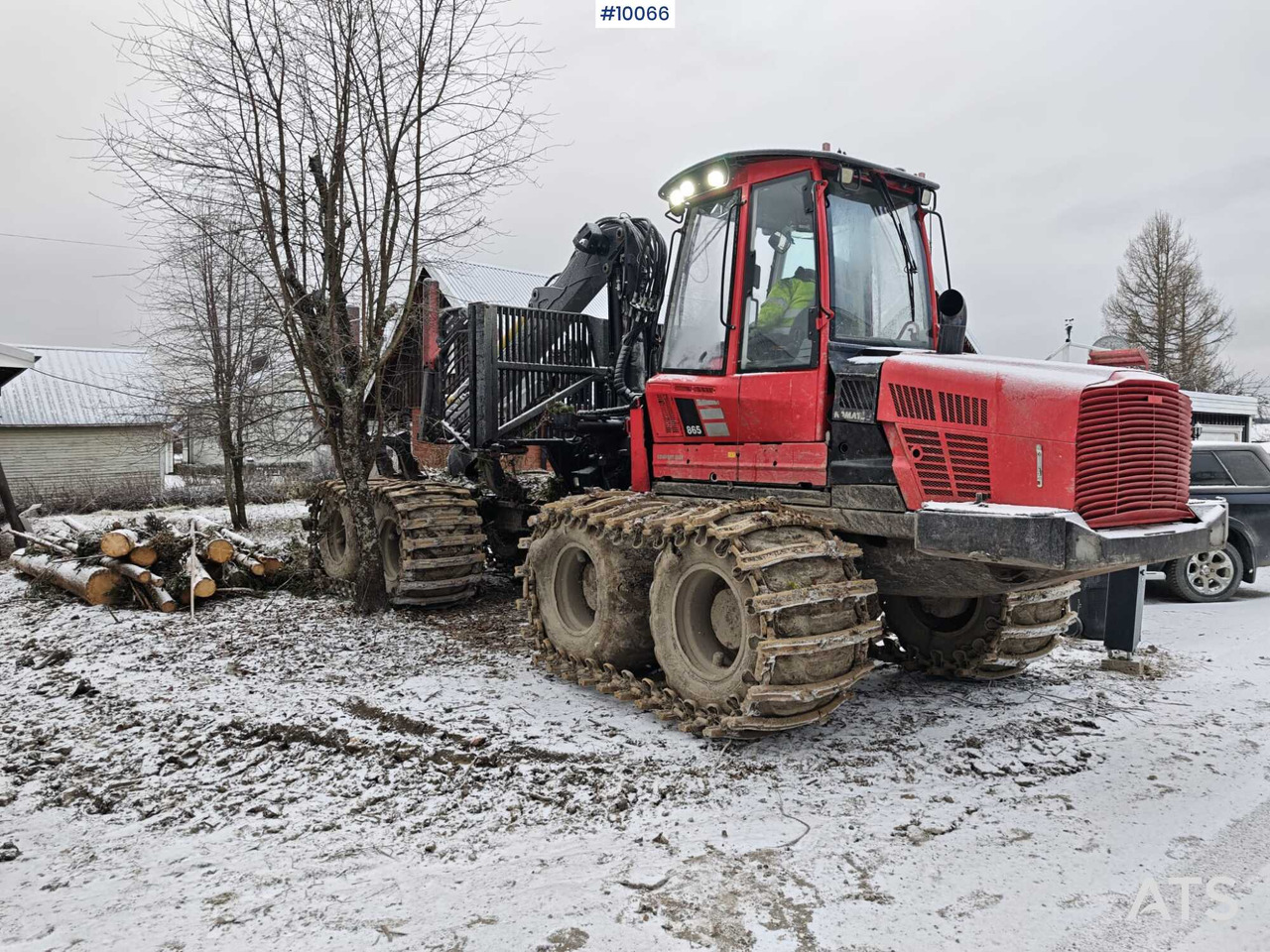 KOMATSU 865 Forwarder - Forvarderis: foto 2 KOMATSU 865 Forwarder - Forvarderis: foto 2