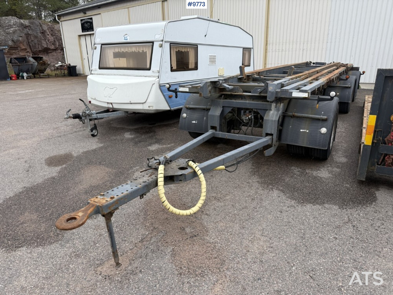 Kalmar Lagab Swap body trailer - Konteineris-vežimus/ Sukeisti kūną priekaba: foto 2 Kalmar Lagab Swap body trailer - Konteineris-vežimus/ Sukeisti kūną priekaba: foto 2