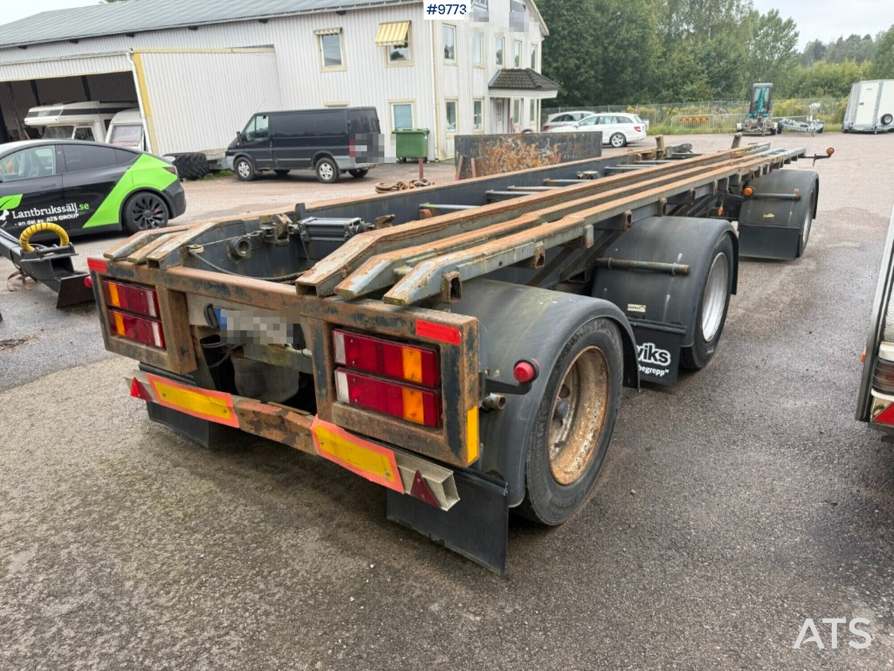 Kalmar Lagab Swap body trailer - Konteineris-vežimus/ Sukeisti kūną priekaba: foto 4 Kalmar Lagab Swap body trailer - Konteineris-vežimus/ Sukeisti kūną priekaba: foto 4