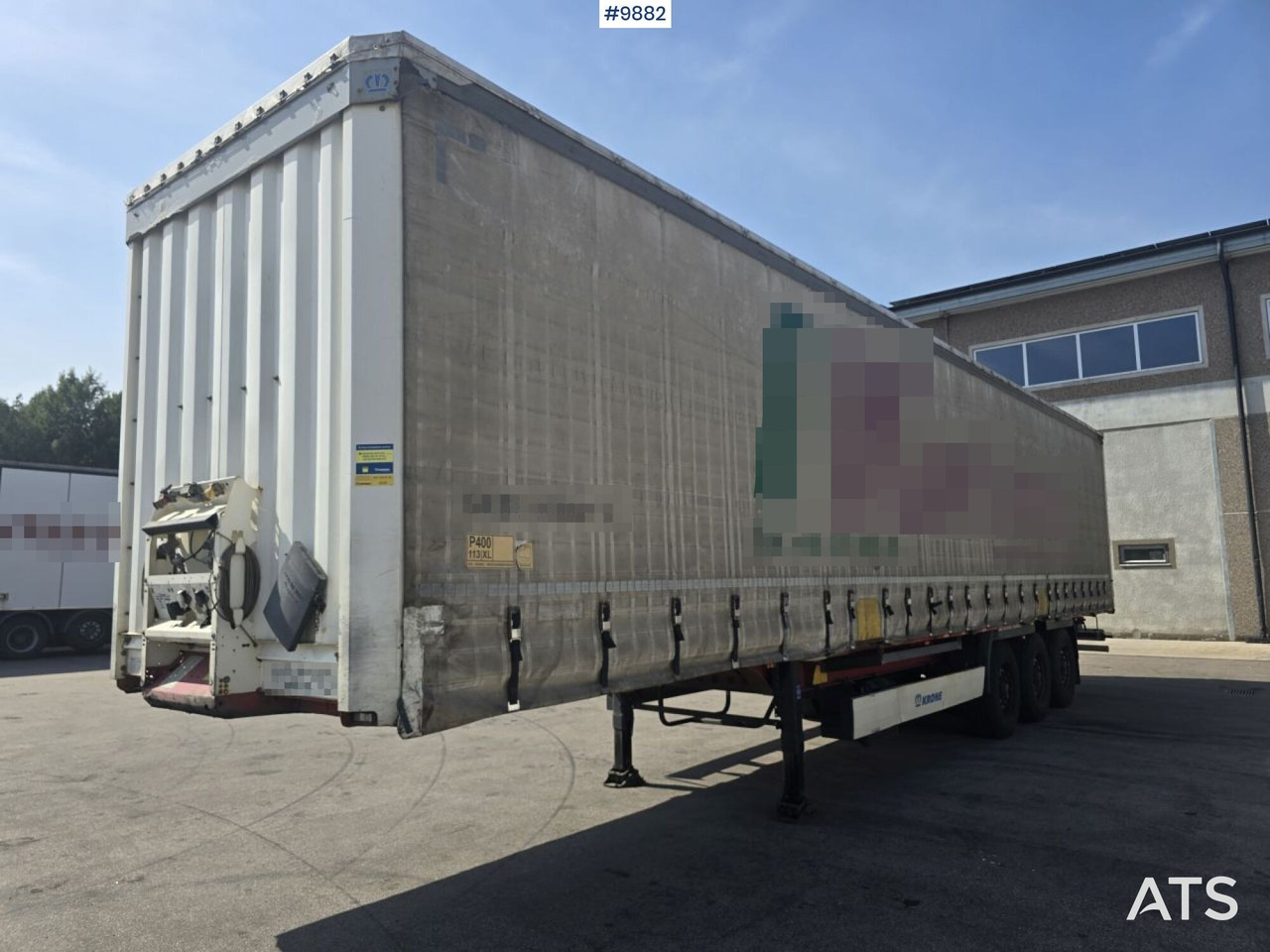 Krone trailer - Tentinė puspriekabė: foto 3 Krone trailer - Tentinė puspriekabė: foto 3