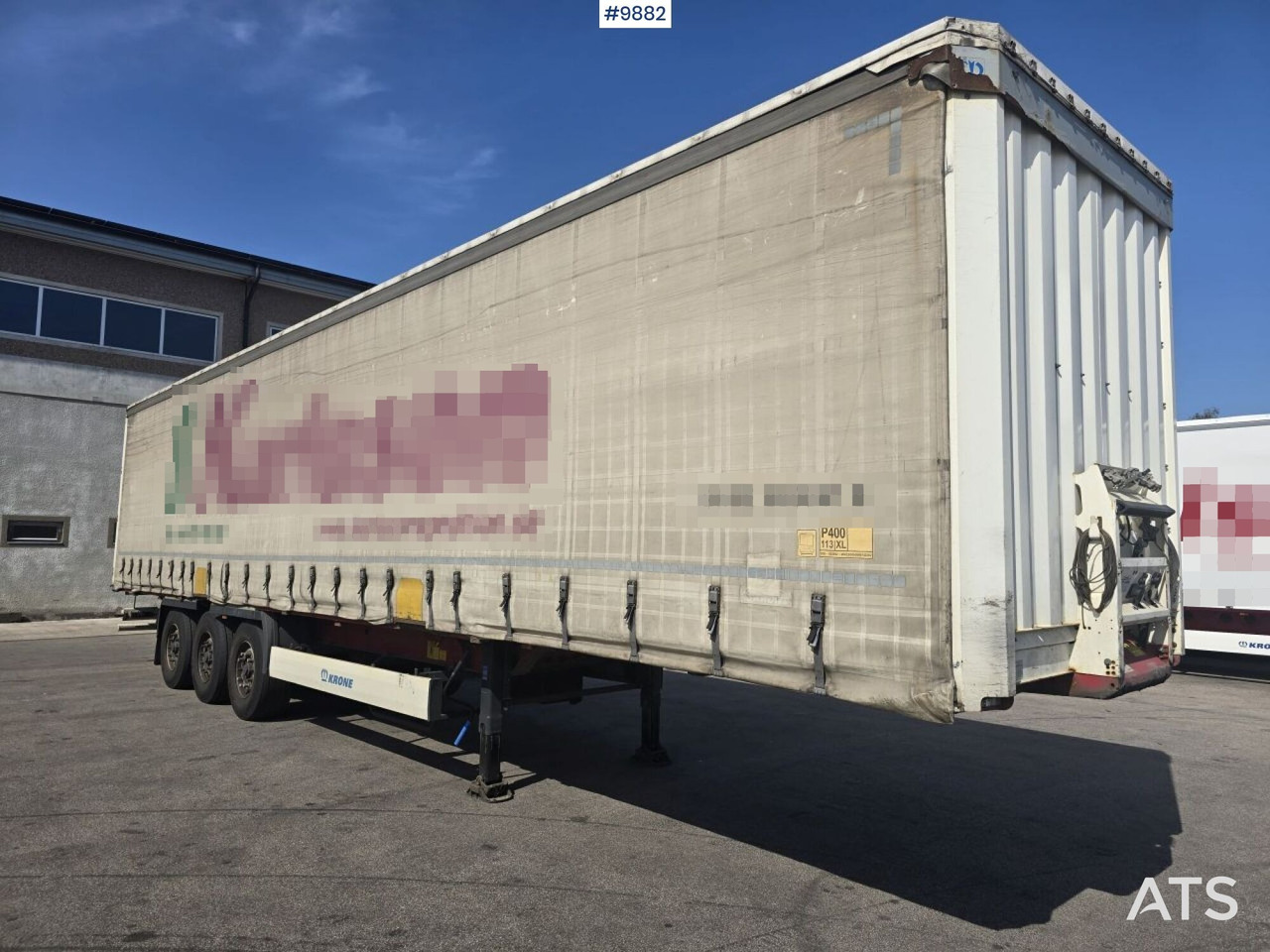 Krone trailer - Tentinė puspriekabė: foto 1 Krone trailer - Tentinė puspriekabė: foto 1